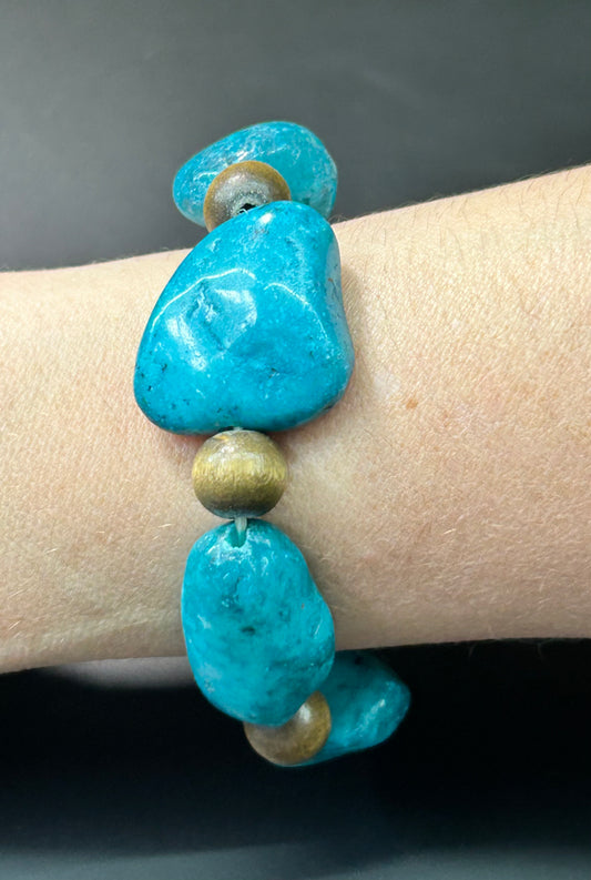 Dyed Stone Bracelet