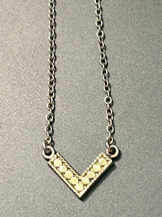 Anna Beck Sterling Silver Mini Arrow Necklace