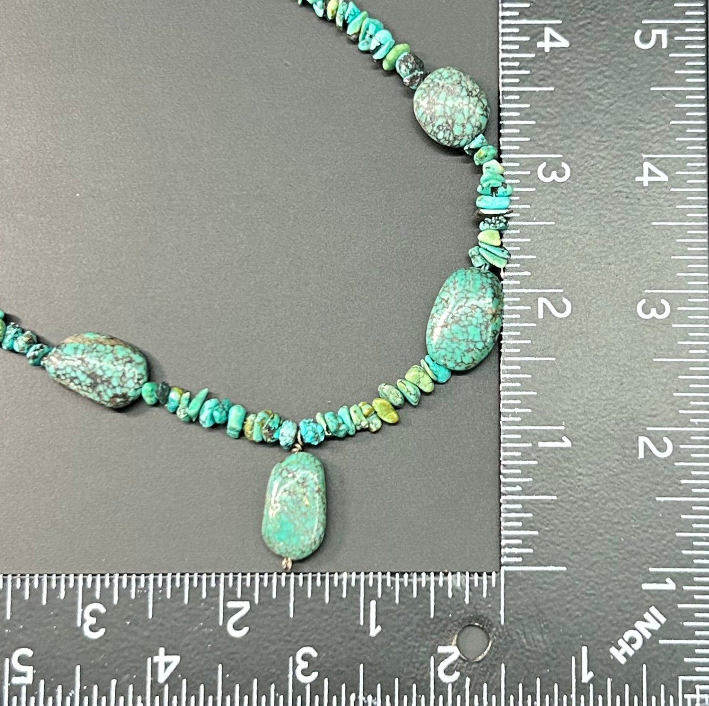 Sterling Silver Turquoise Necklace