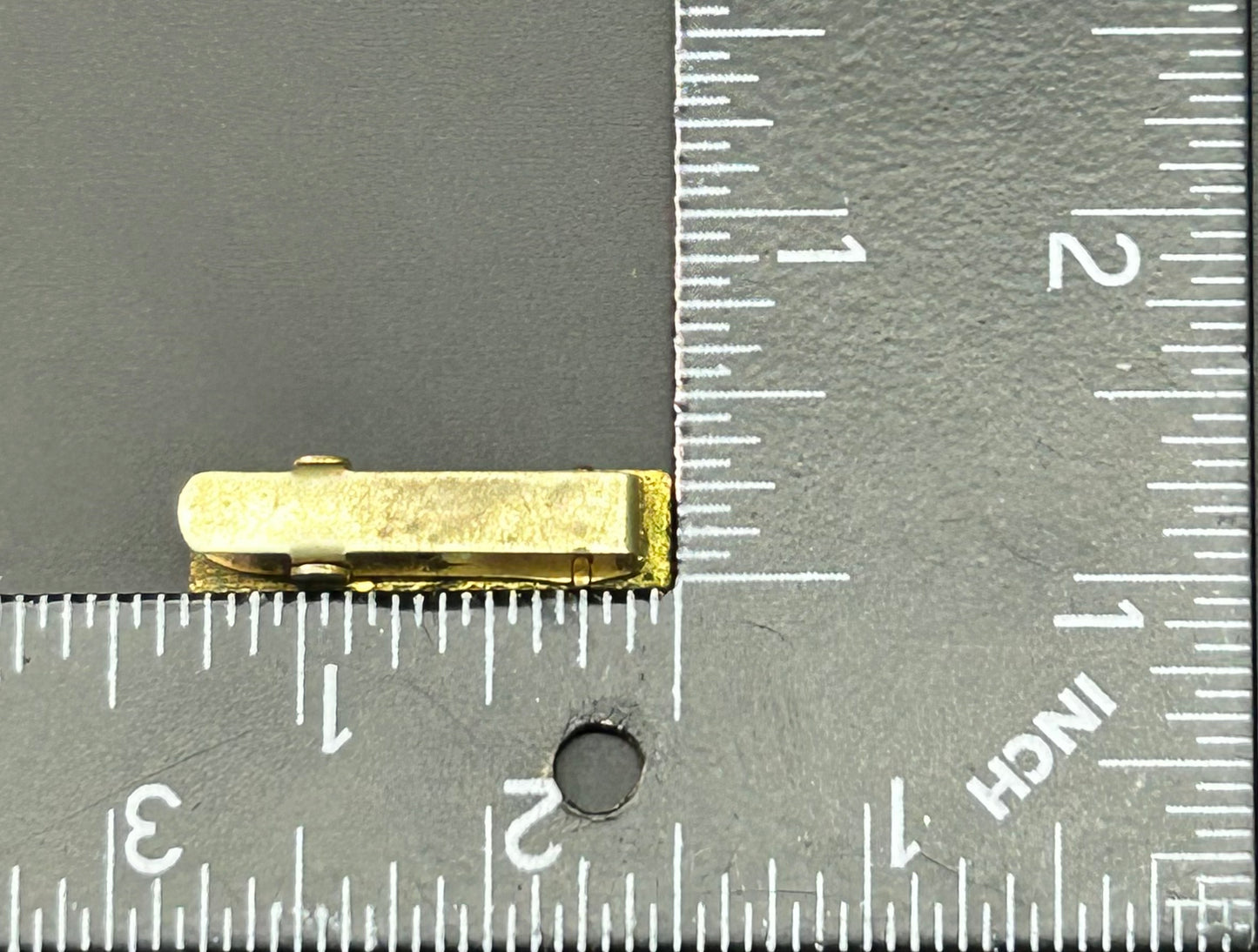 Gold Tone Tie Clip