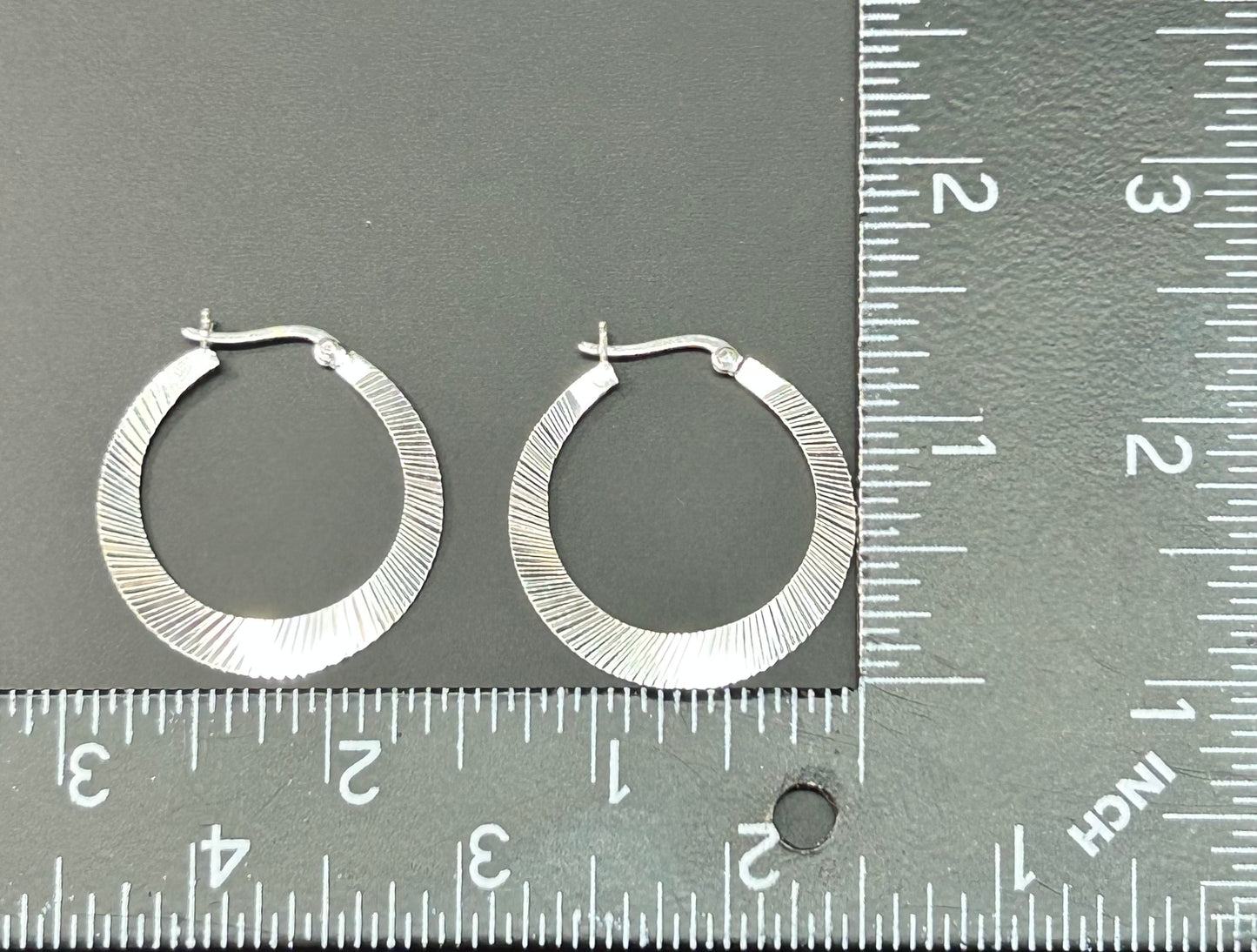 Sterling Silver Hoop Earrings