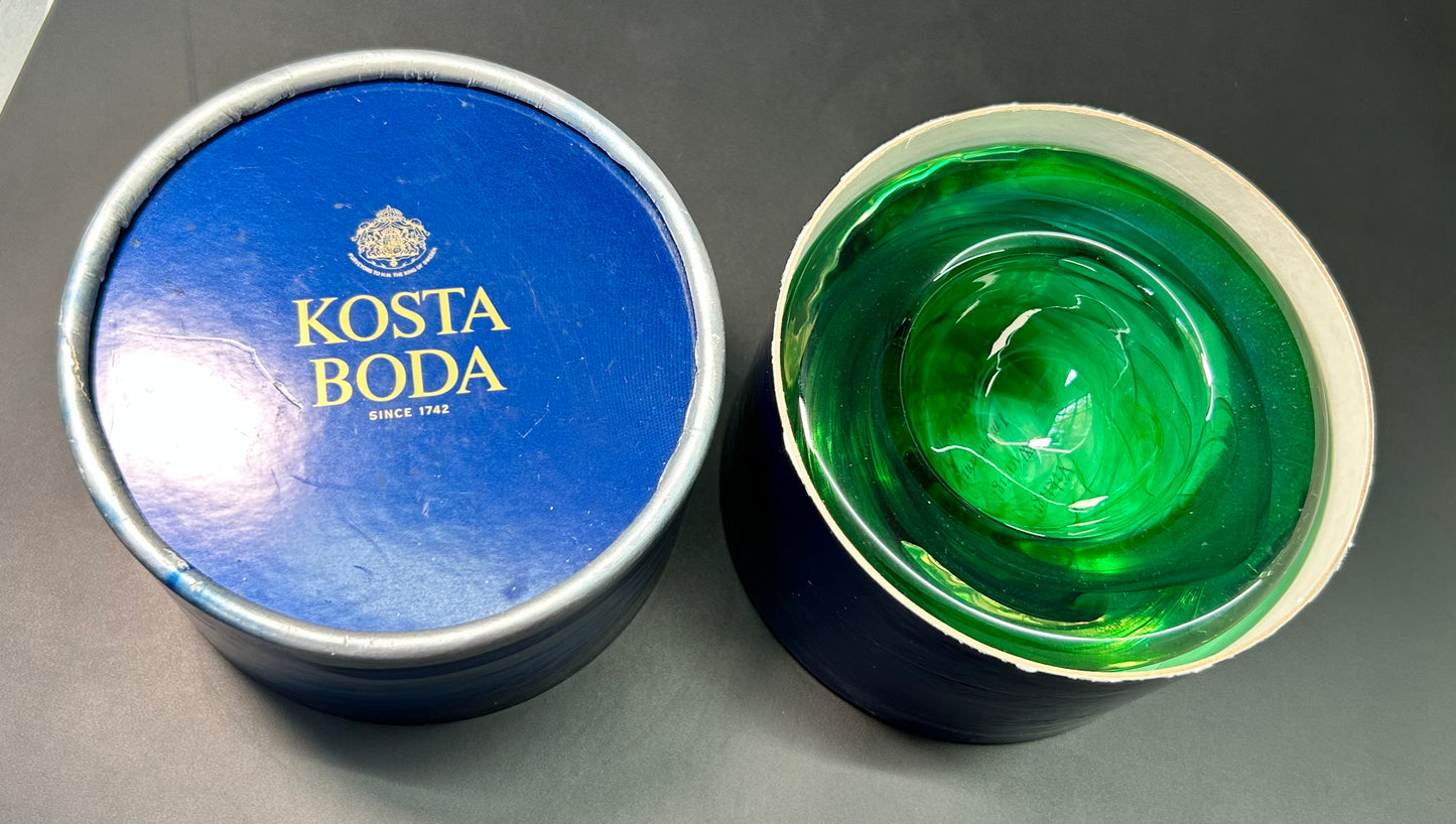 Kosta Boda Glass Votive Candle Holder