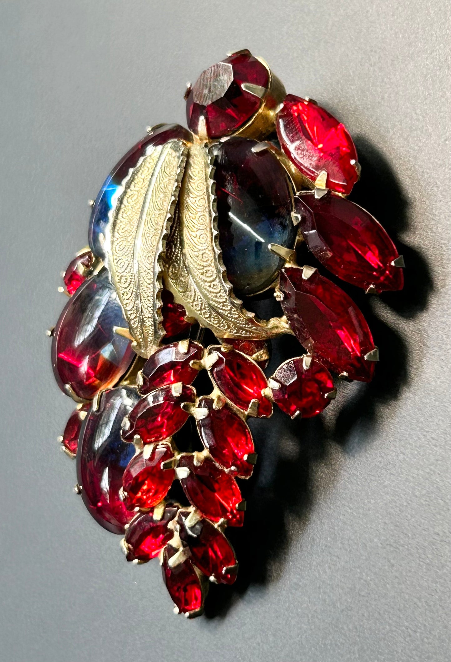 Weiss Rhinestone Brooch