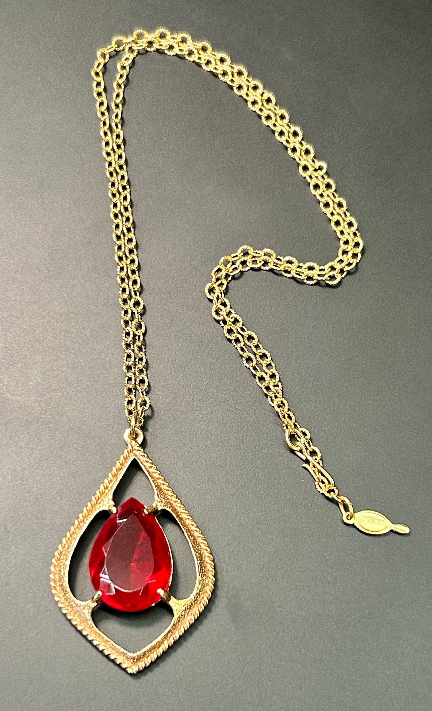 Sarah Coventry CZ Necklace