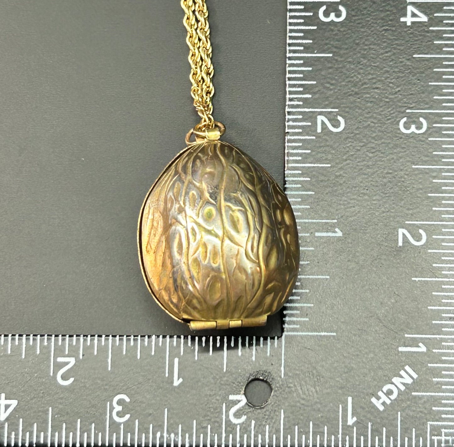 Vintage Walnut Necklace