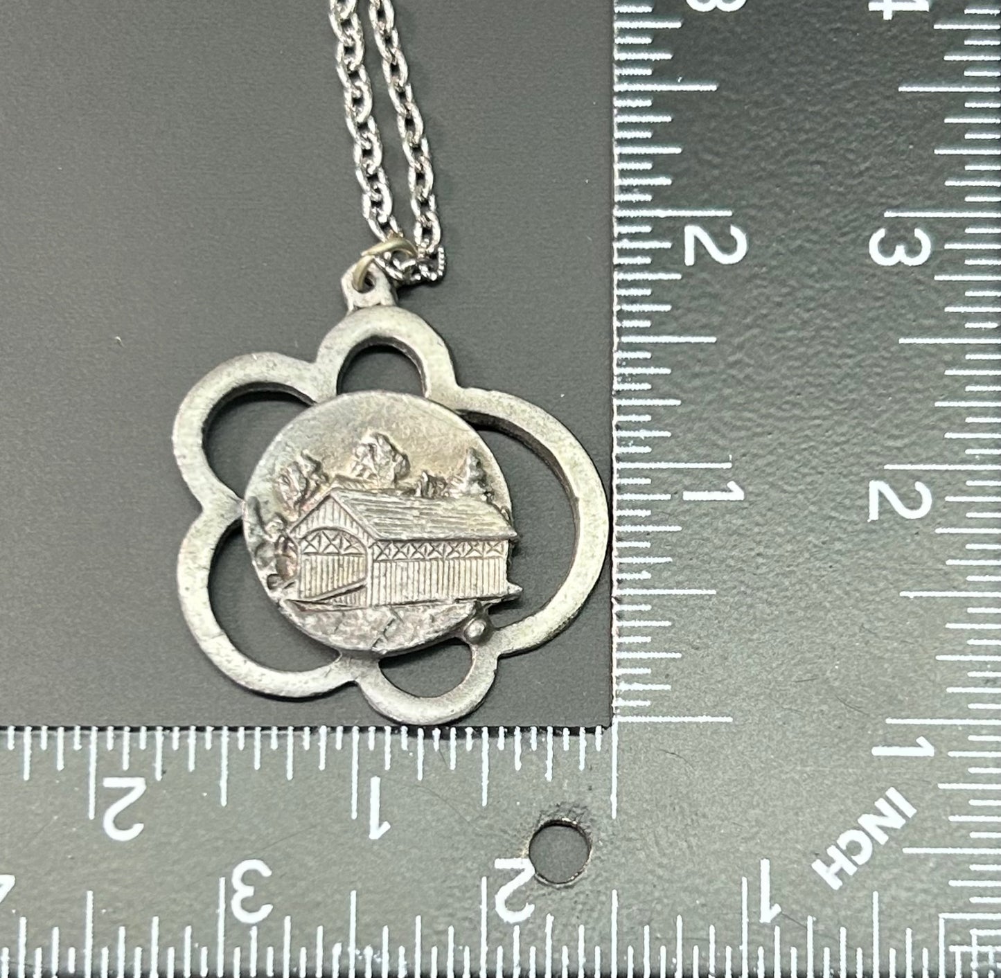 Vintage Barn Necklace