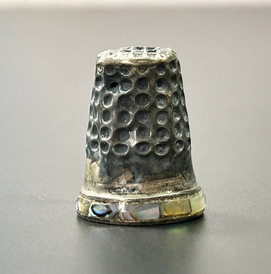 LM Taxco Sterling Silver Thimble