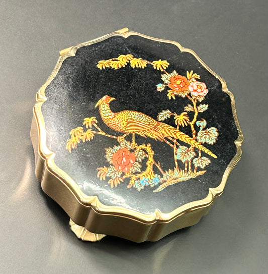 Stratton Pheasant Footed Trinket Box