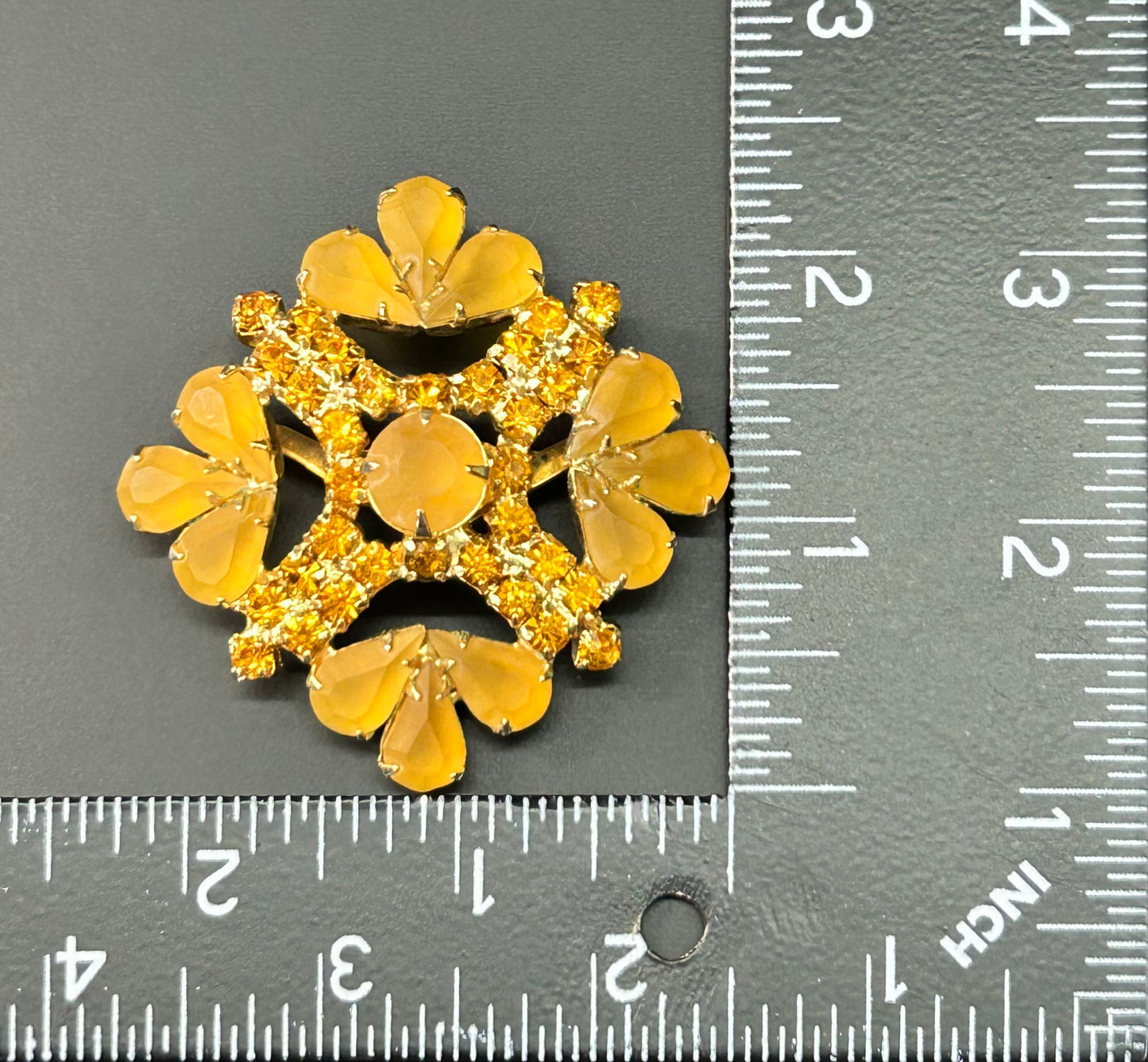 Vintage Rhinestone Brooch