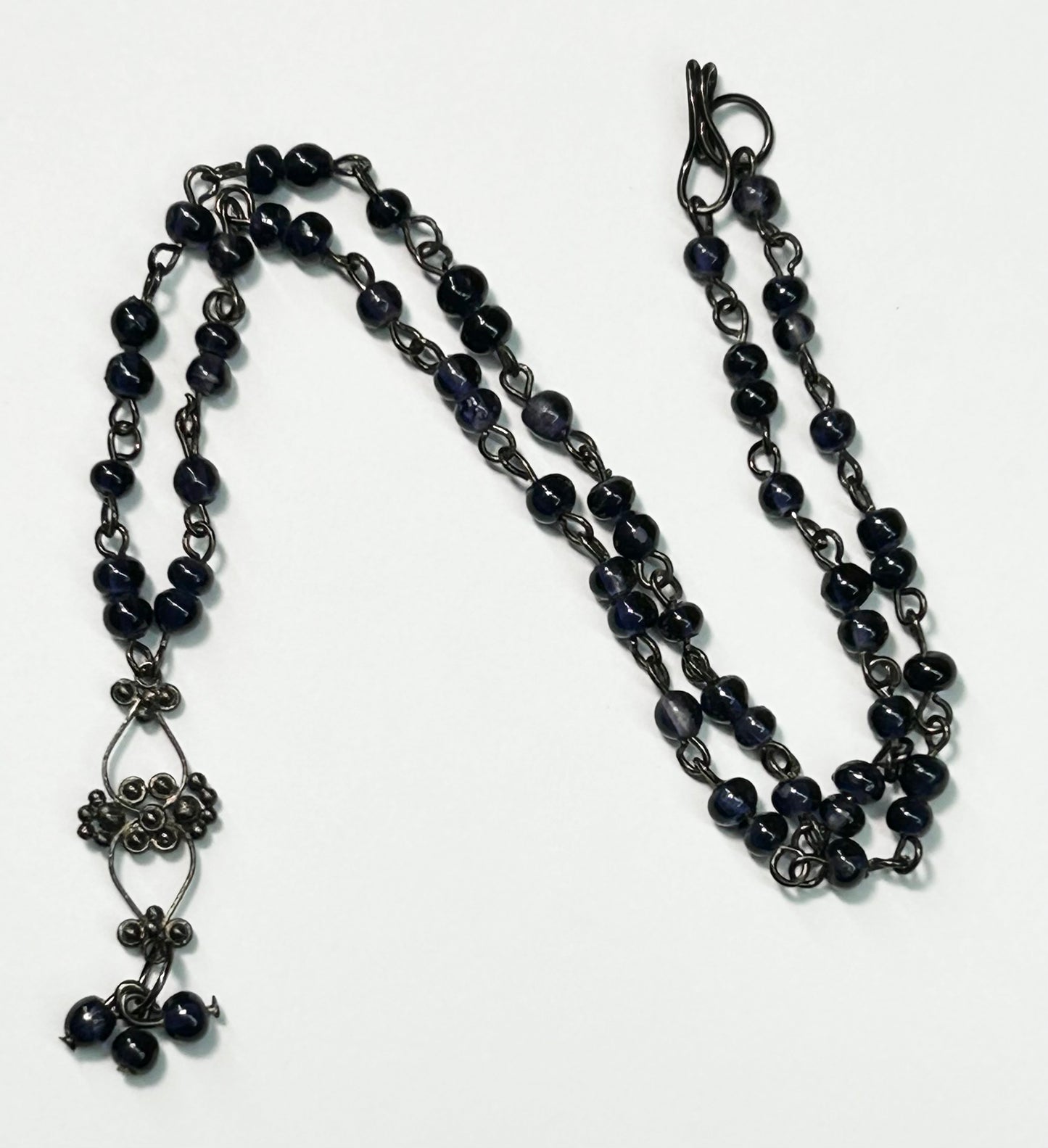 Blue Bead Necklace