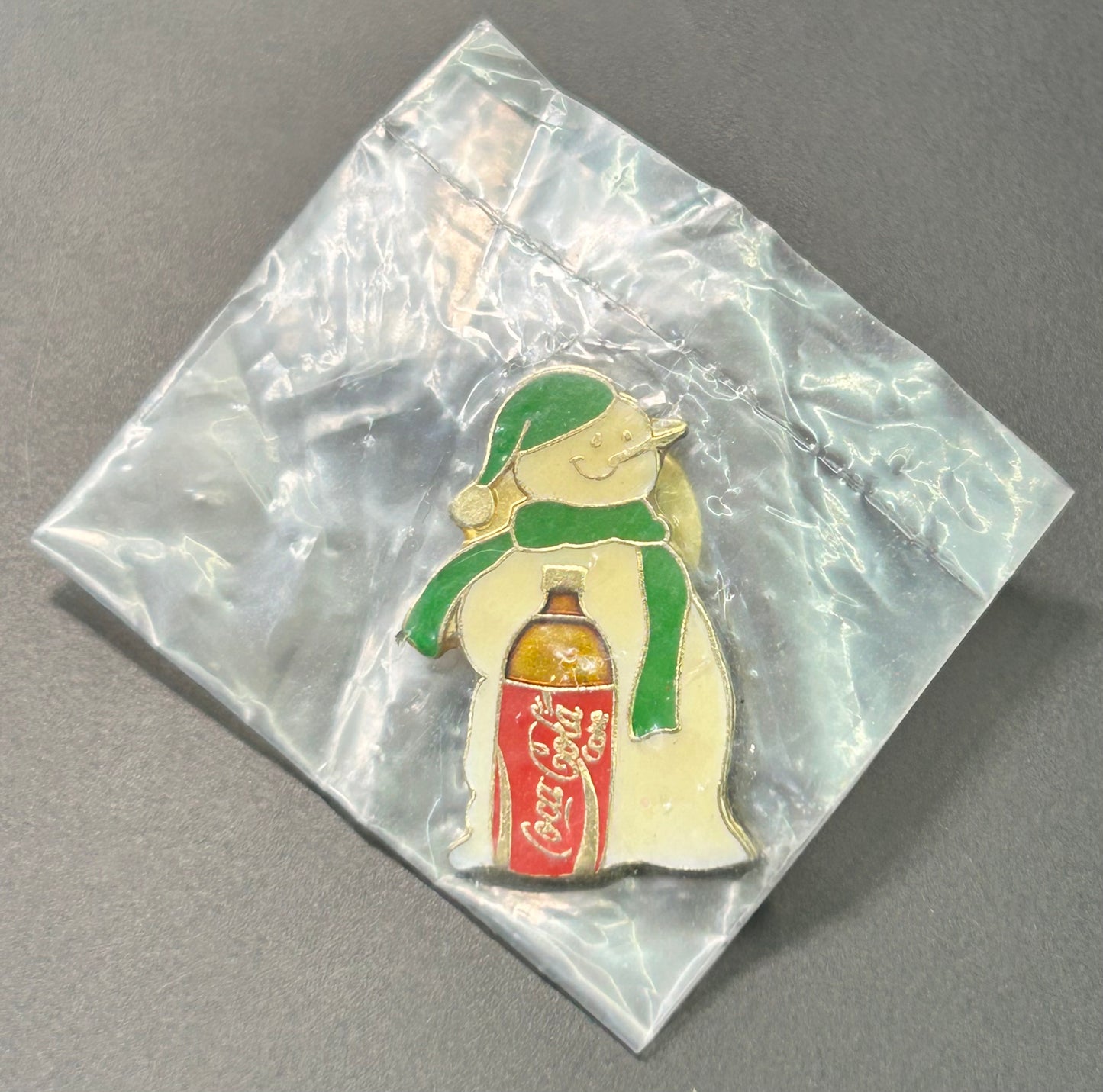 Snowman Coca-Cola Pin