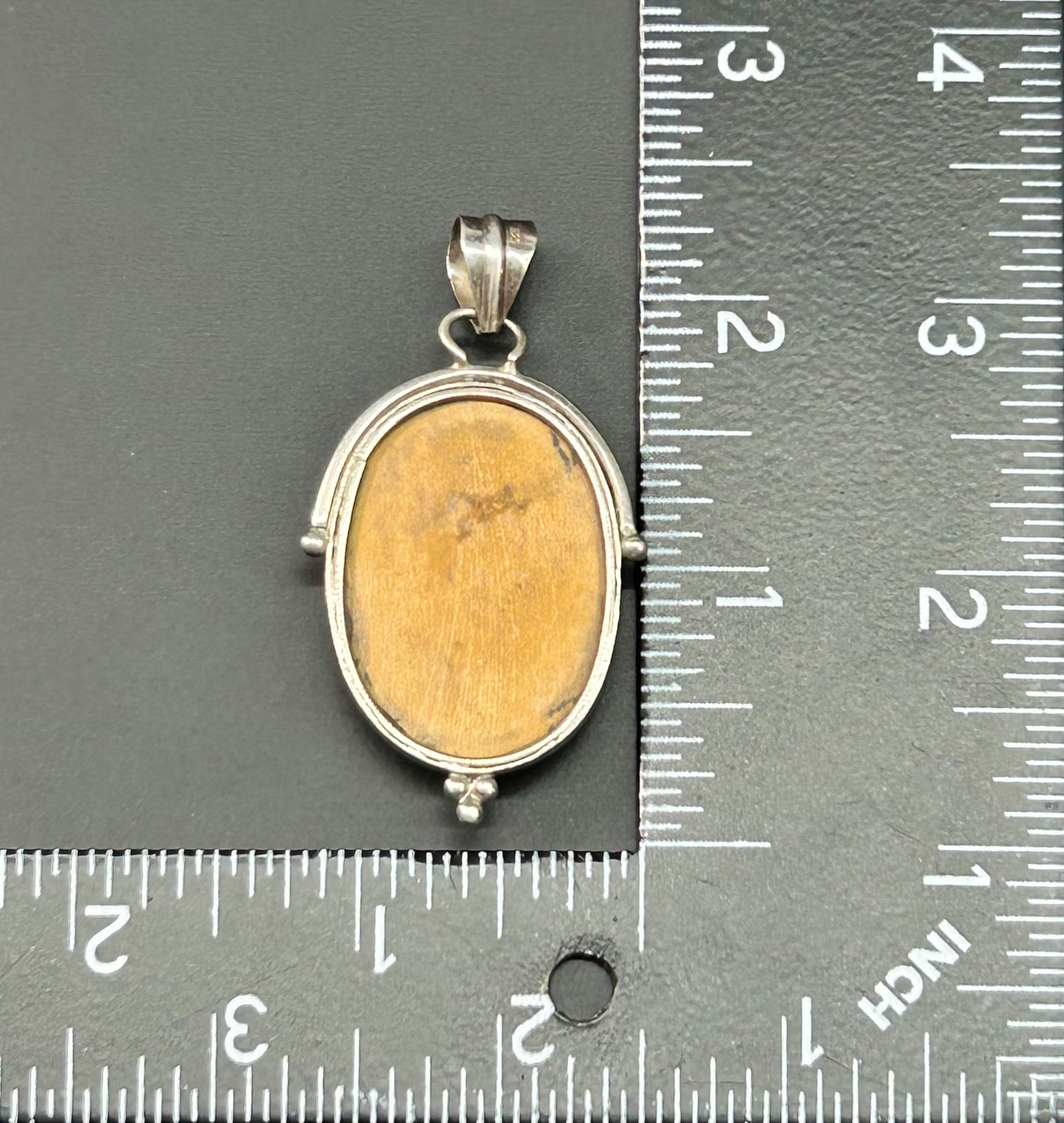 Sterling Silver Mookaite Jasper Pendant