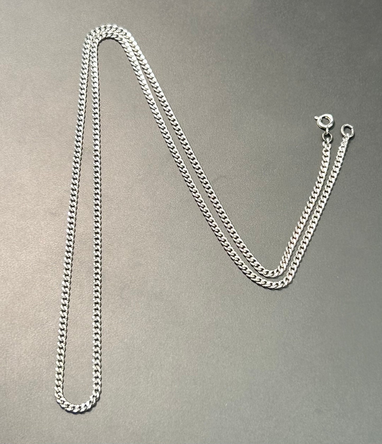 24” Sterling Silver Curb Chain