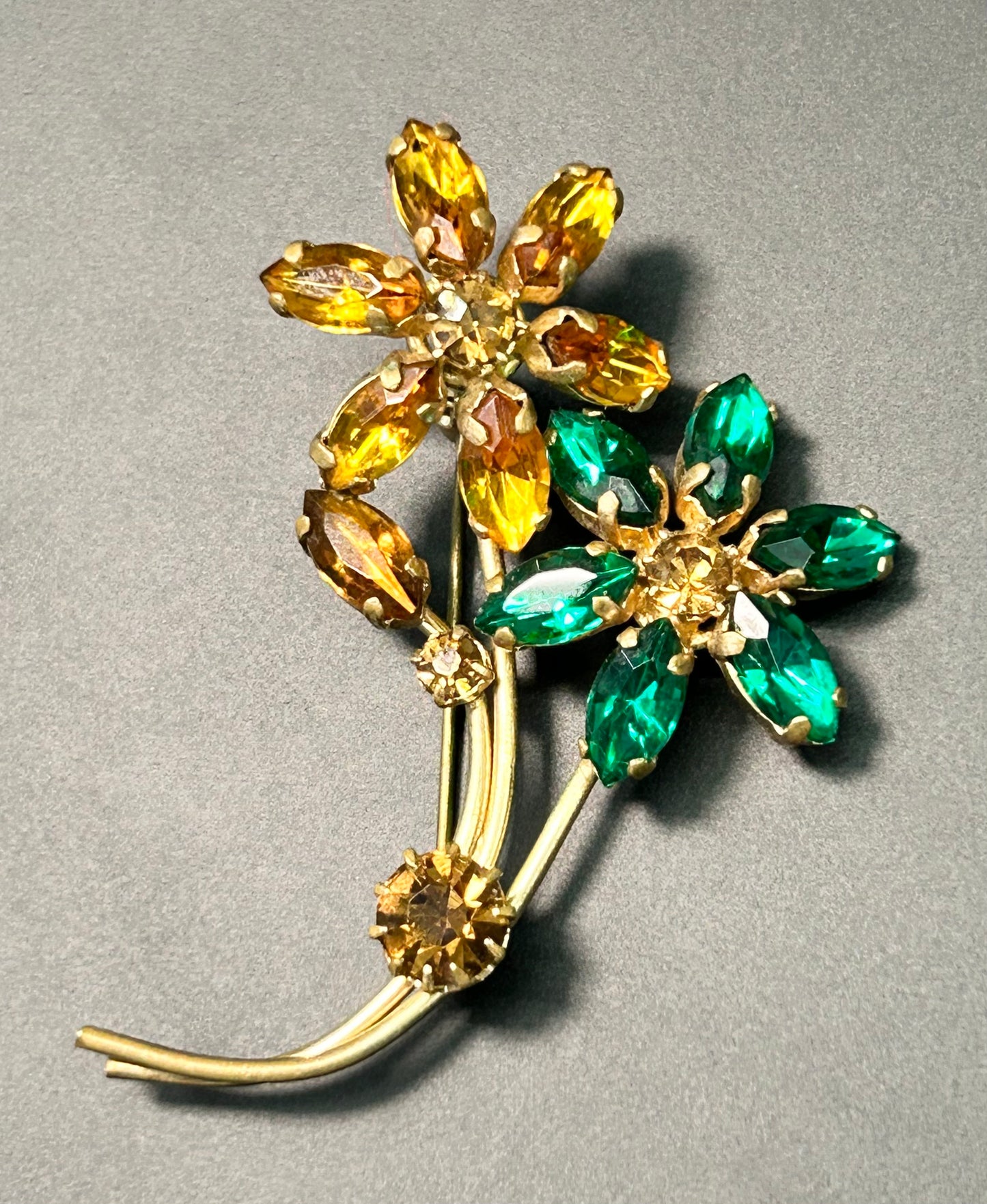 Vintage Flower Brooch