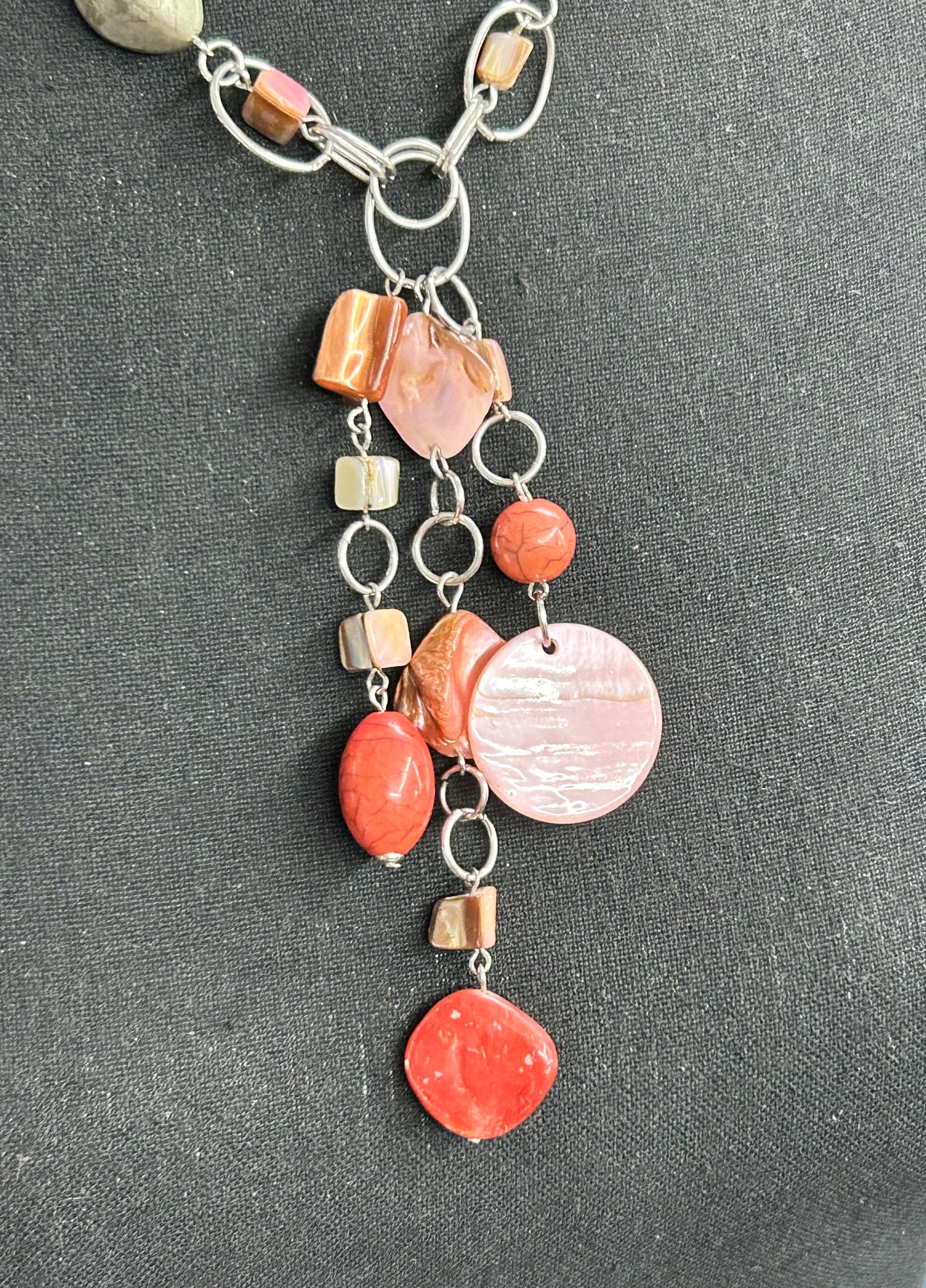Beaded Shell Necklace