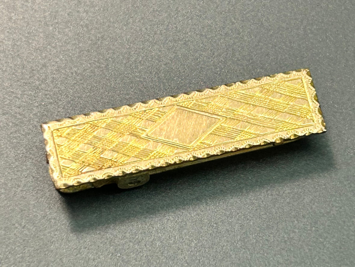 Gold Tone Tie Clip