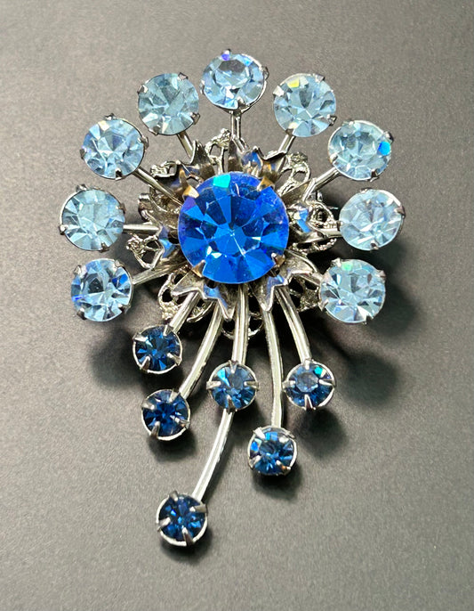 Vintage Rhinestone Brooch