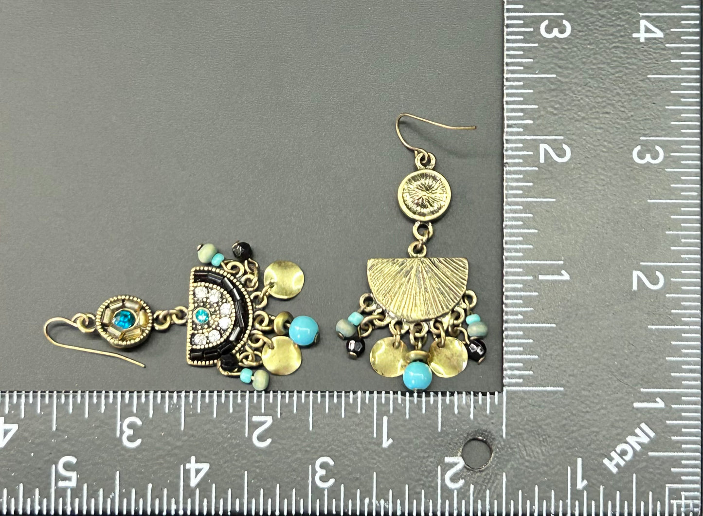 Rhinestone Dangle Earrings