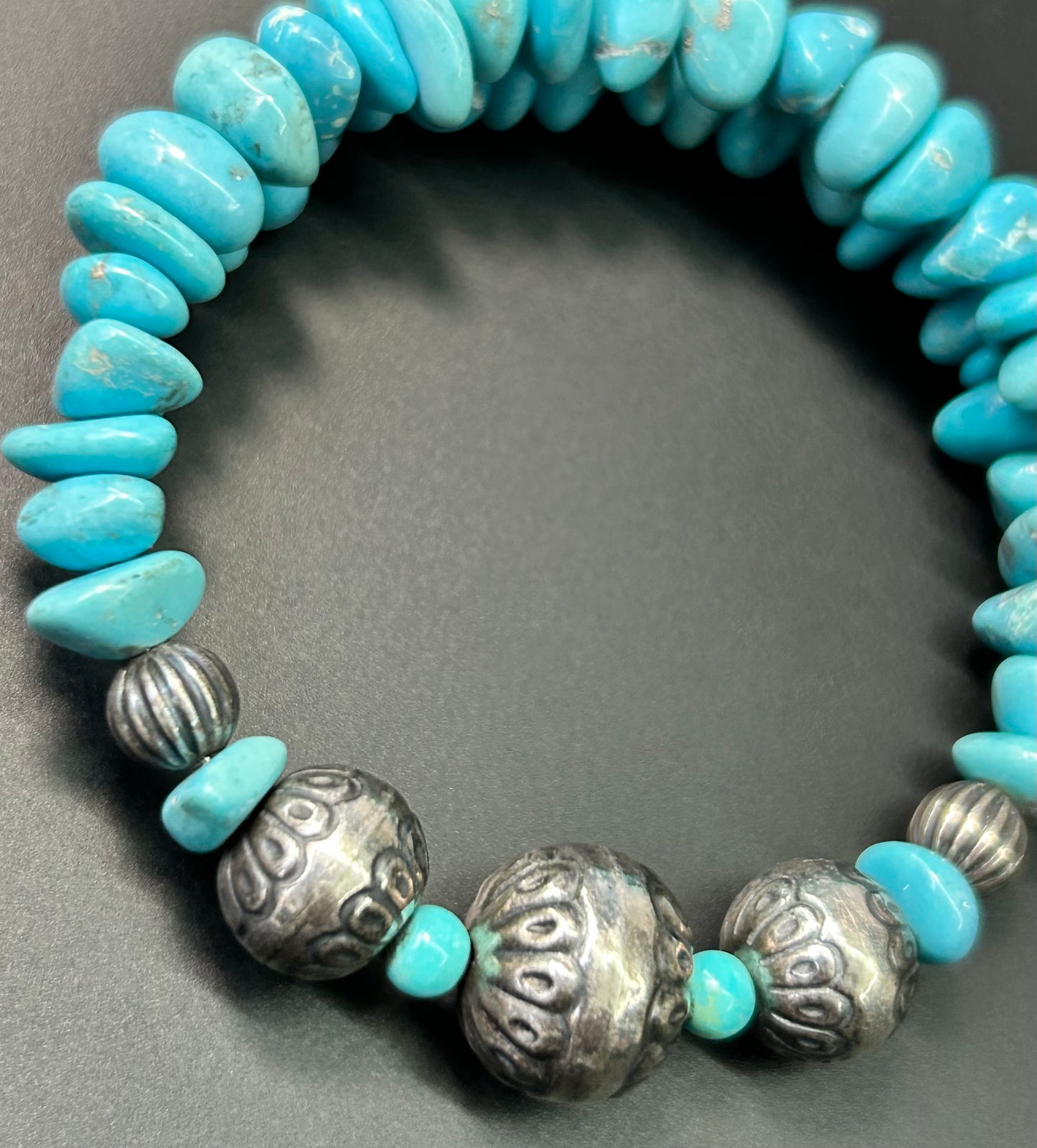 Carolyn Pollack Relios Sterling Silver Turquoise Bracelet