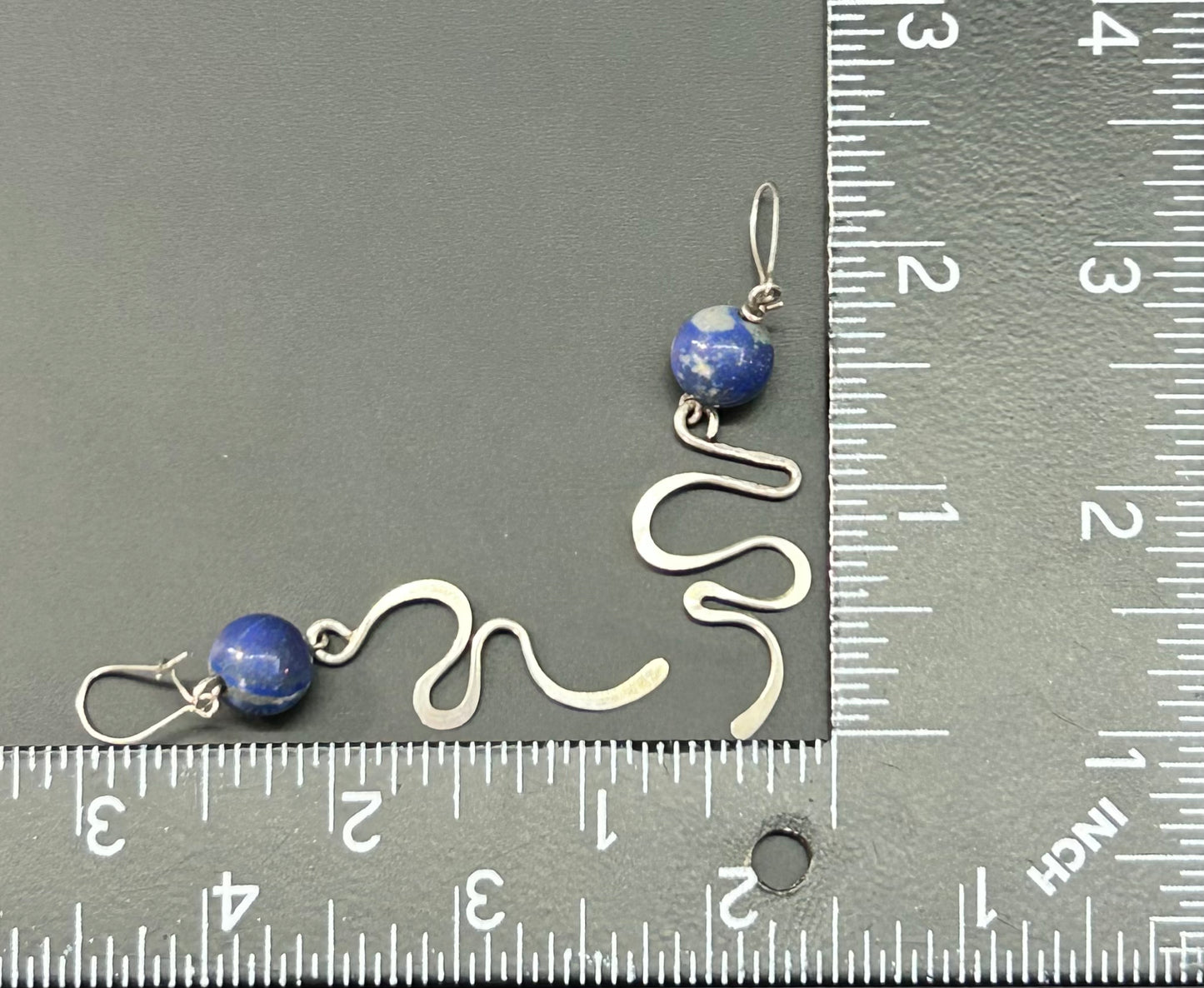 Sterling Silver Lapis Lazuli Earrings