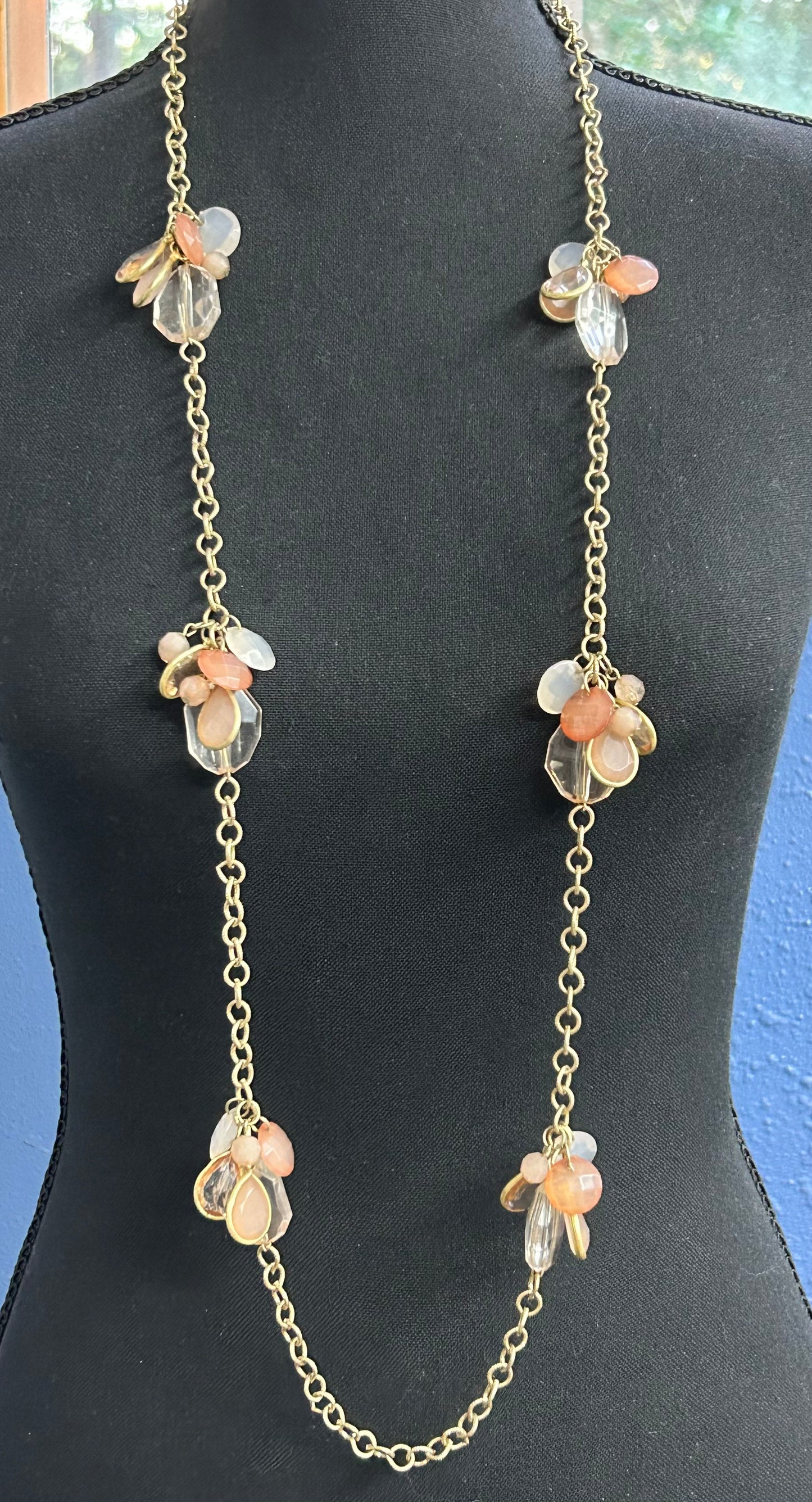 Loft Acrylic Bead Necklace
