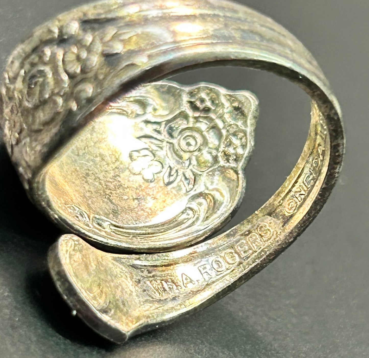 WM Rogers Oneida Spoon Ring