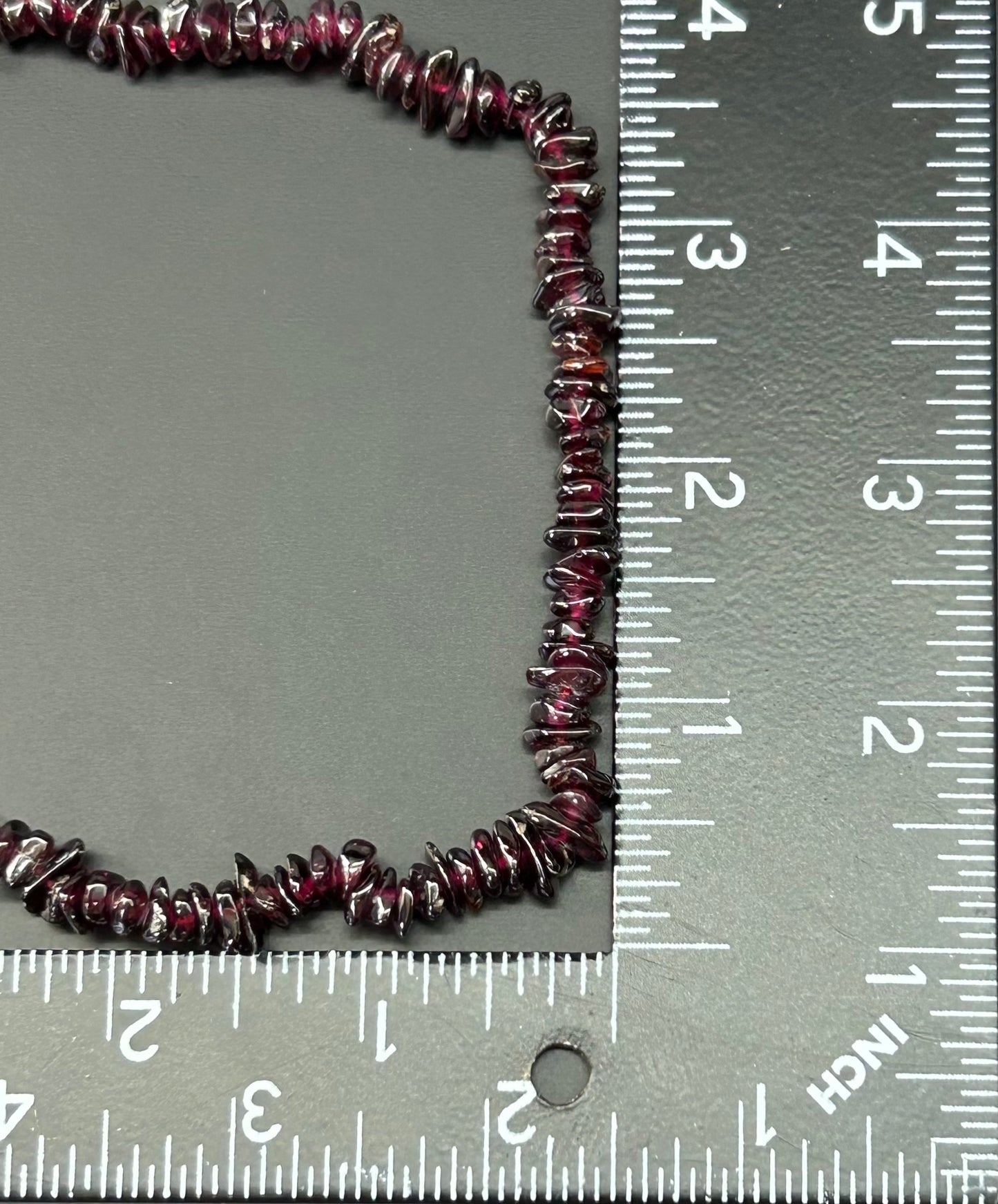 Sterling Silver Garnet Necklace