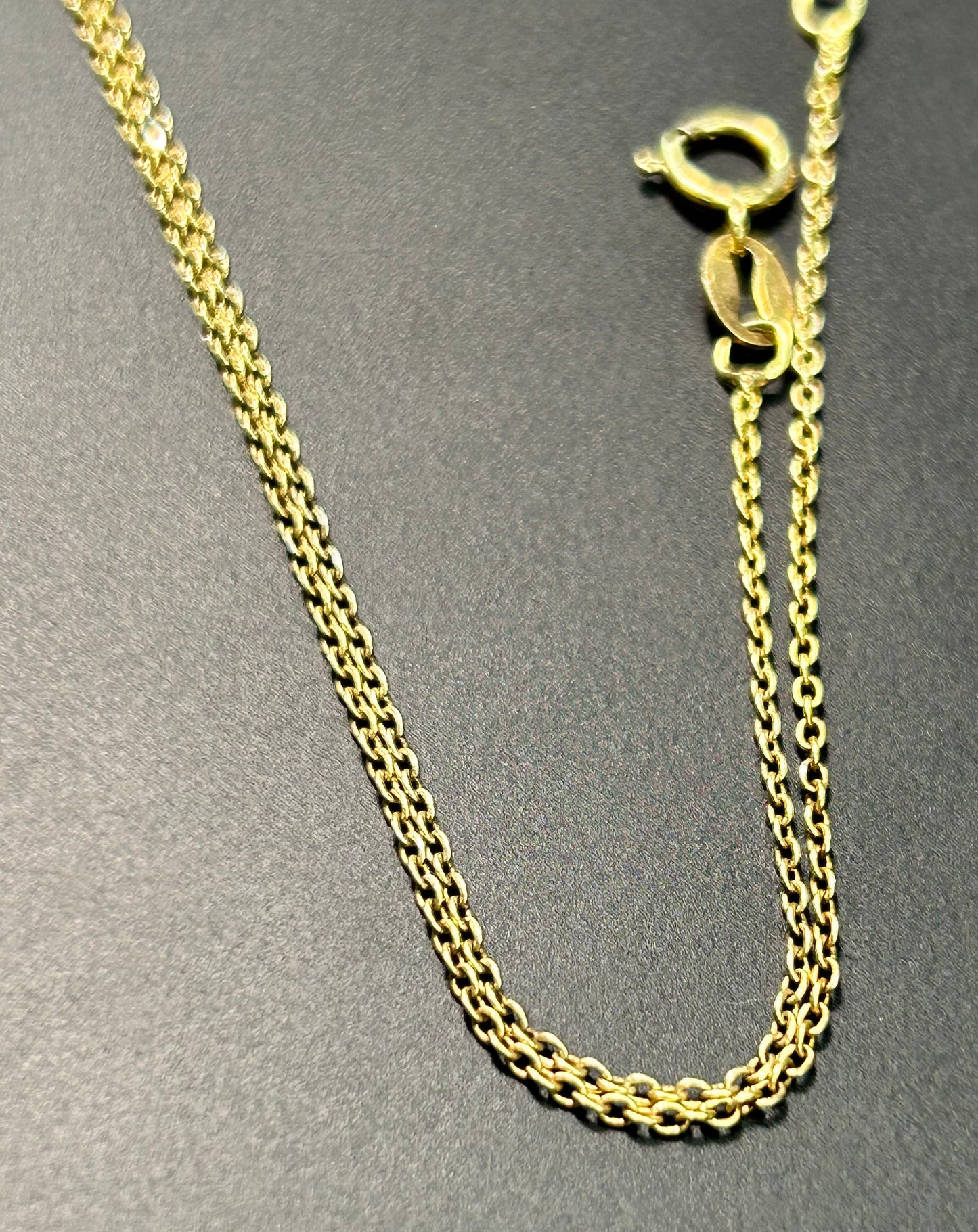 17” Sterling Silver Vermeil Chain