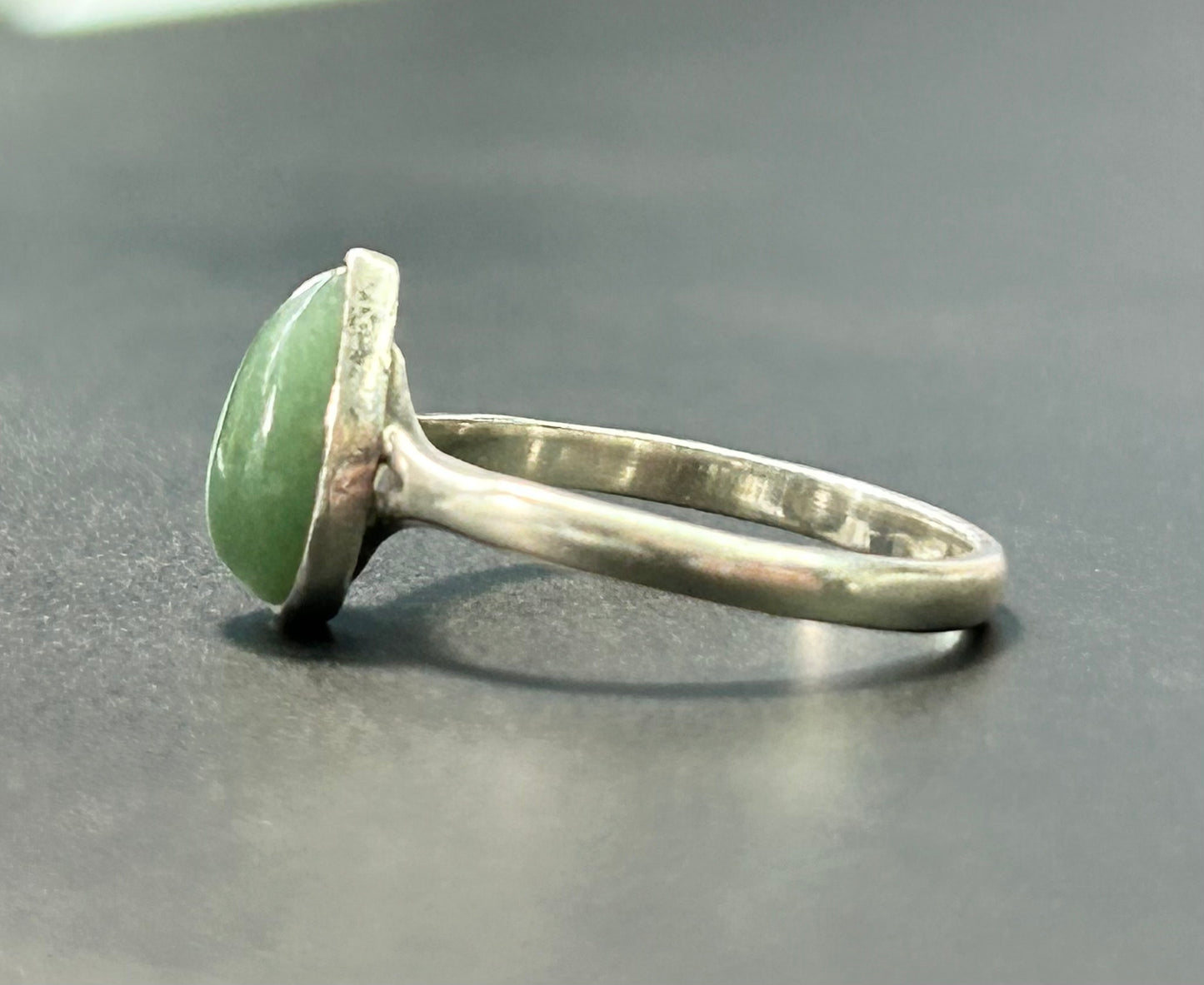 Sterling Silver Aventurine Ring