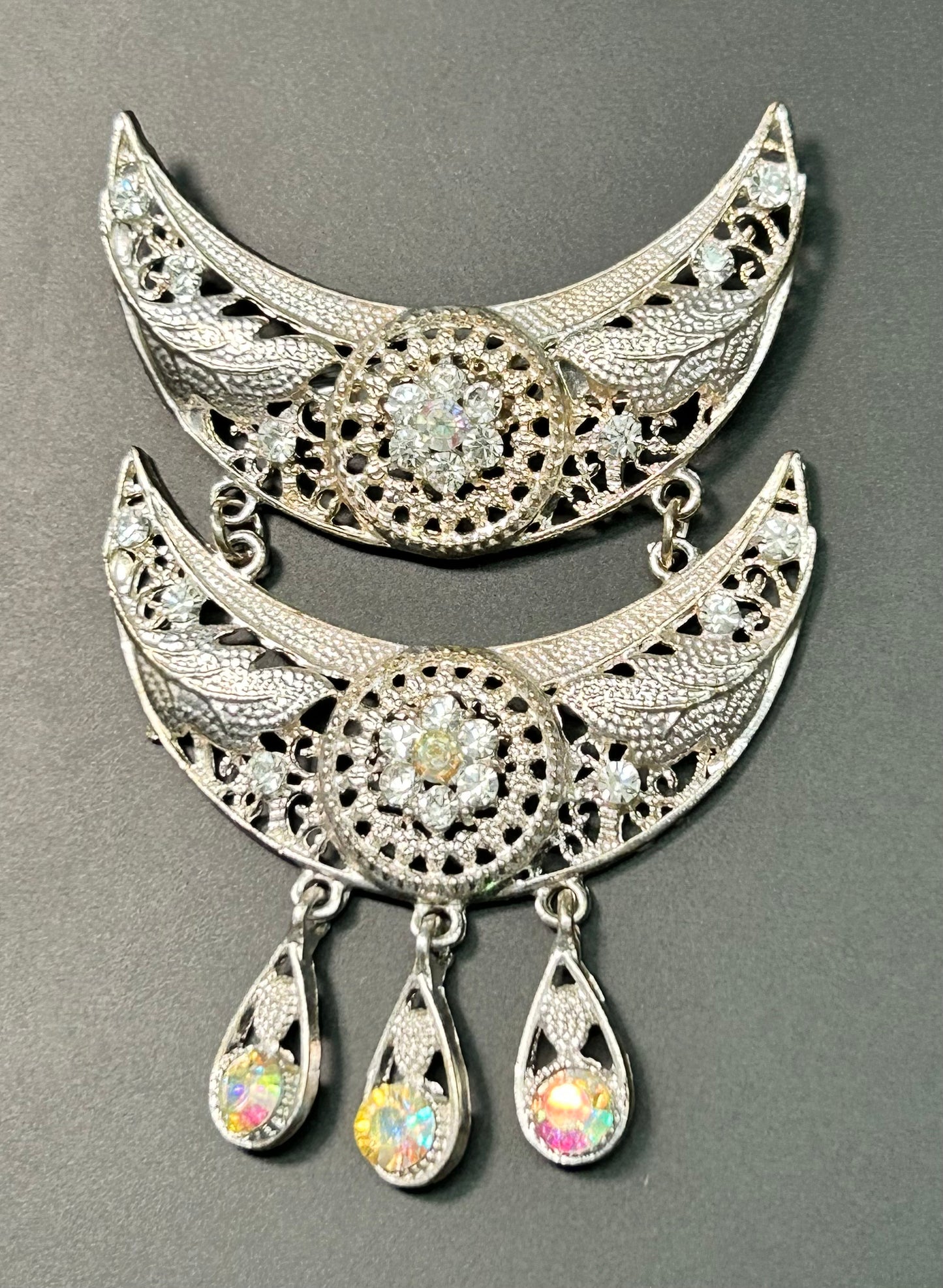 Boho Rhinestone Brooch