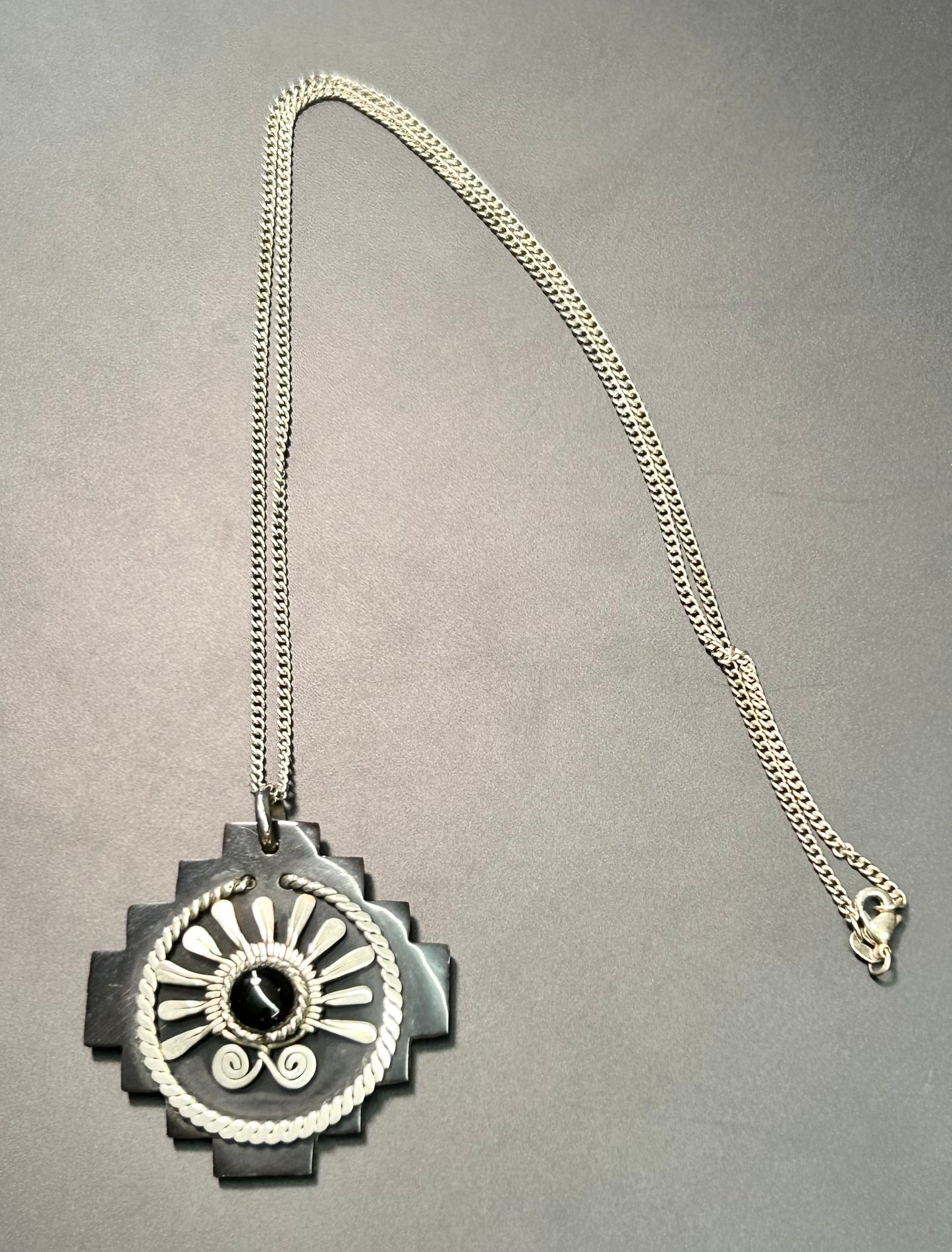 Horn Pendant Necklace