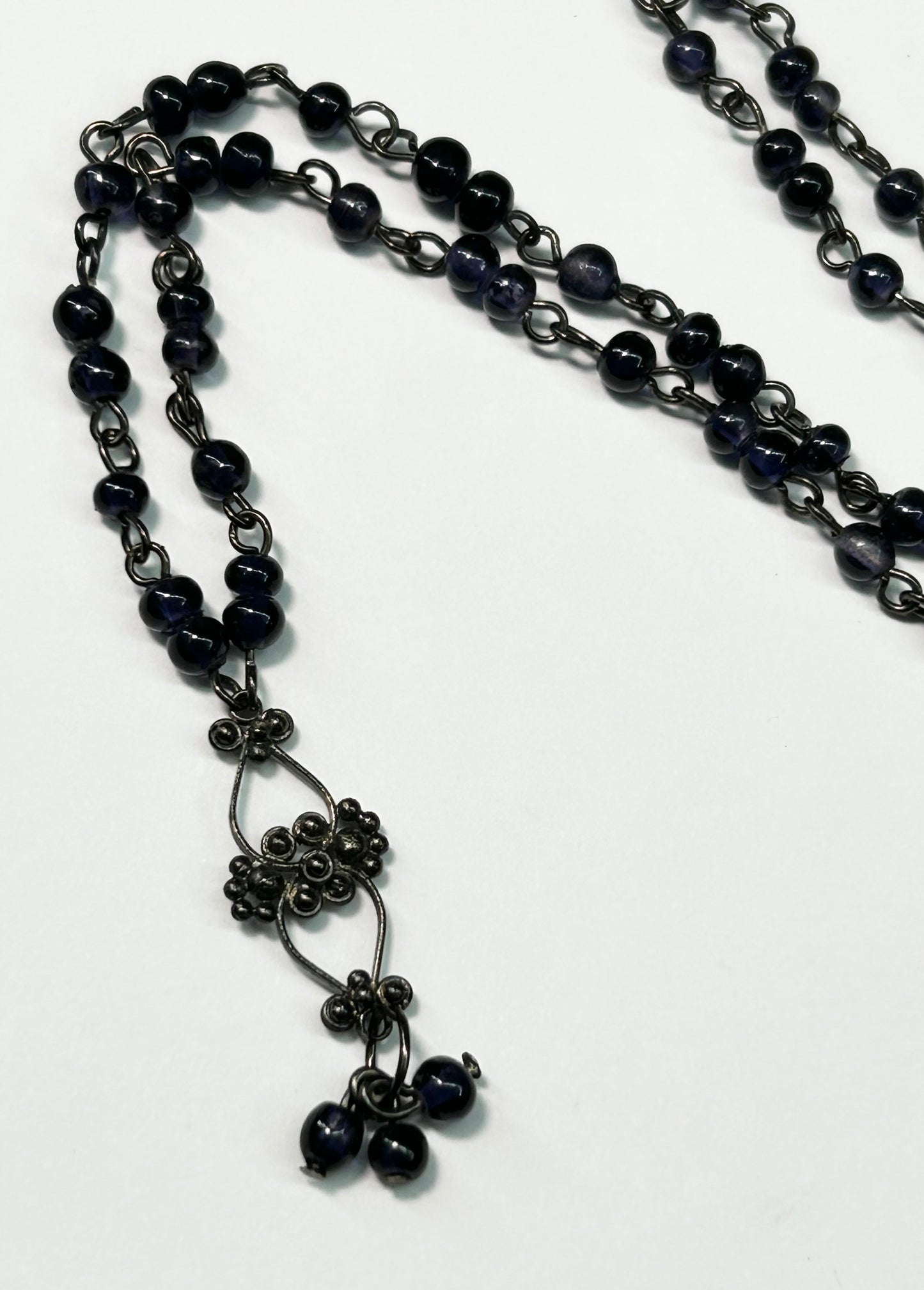 Blue Bead Necklace