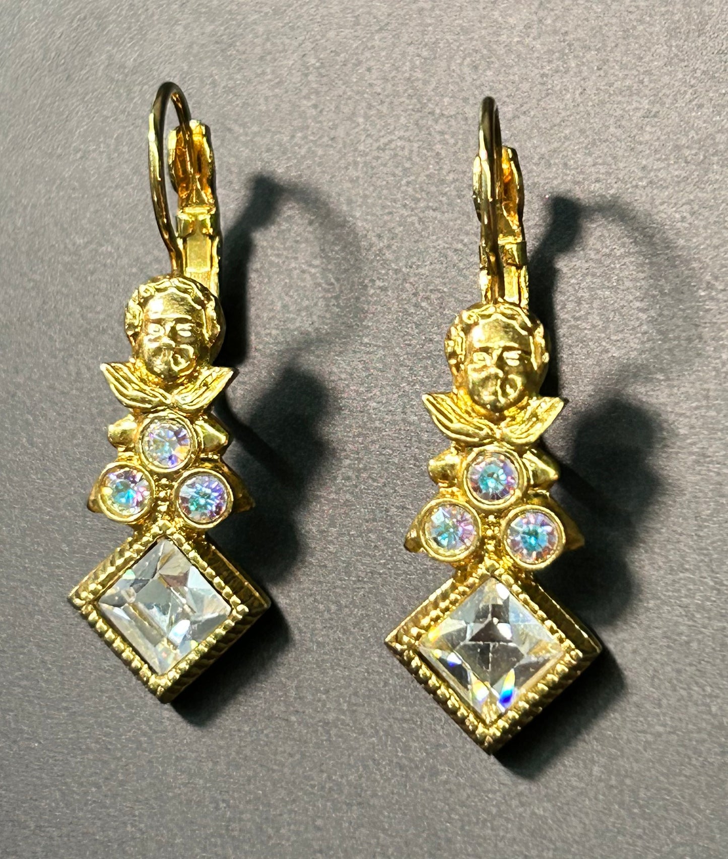 Kirks Folly Cherub Earrings