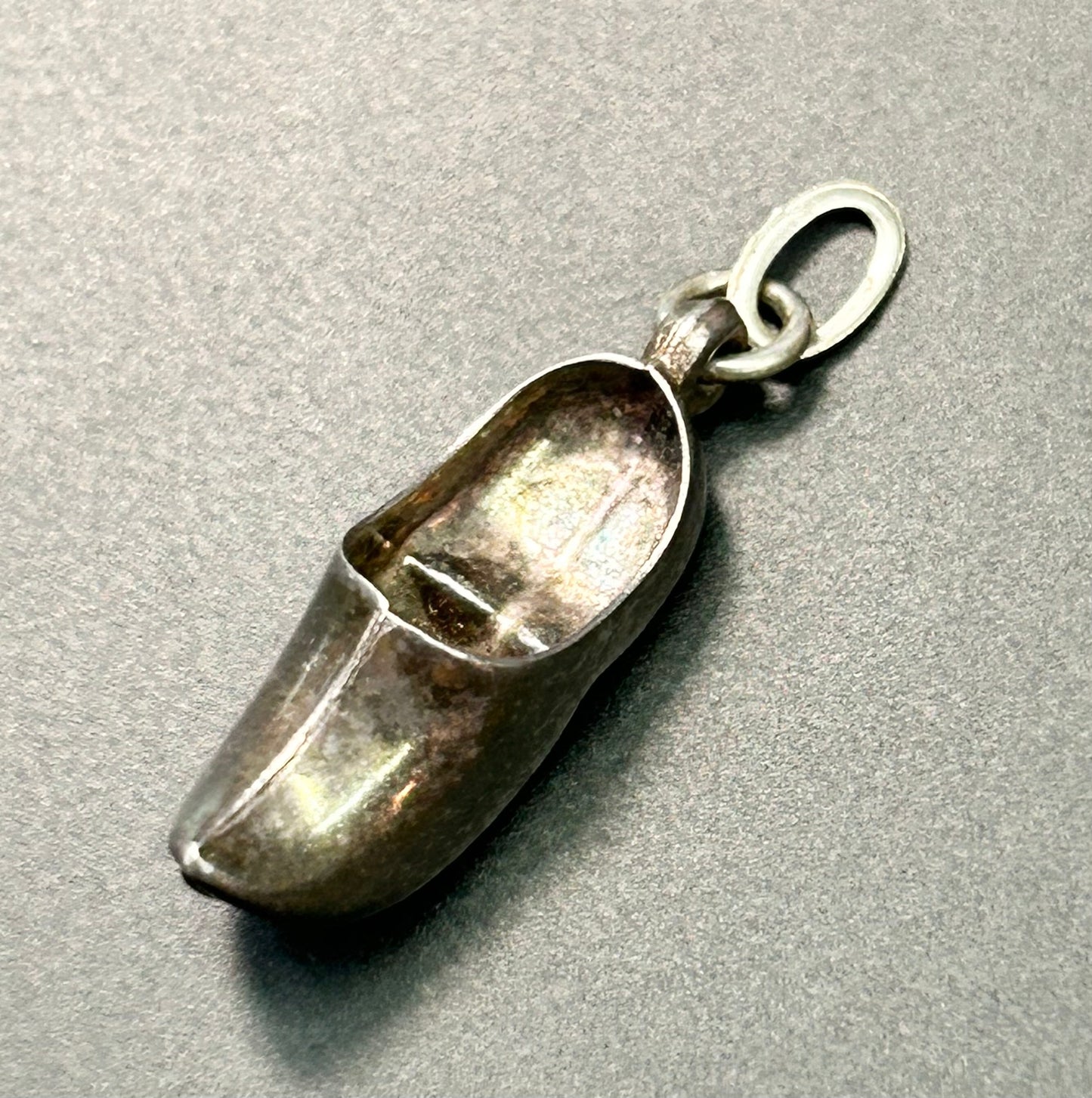 Vintage 835 Silver Dutch Clog Charm or Pendant