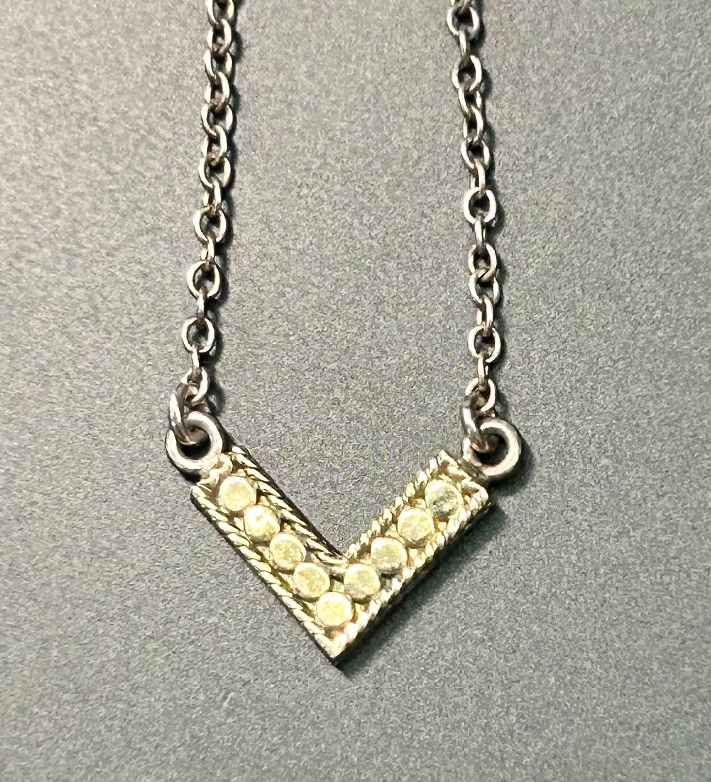 Anna Beck Sterling Silver Mini Arrow Necklace