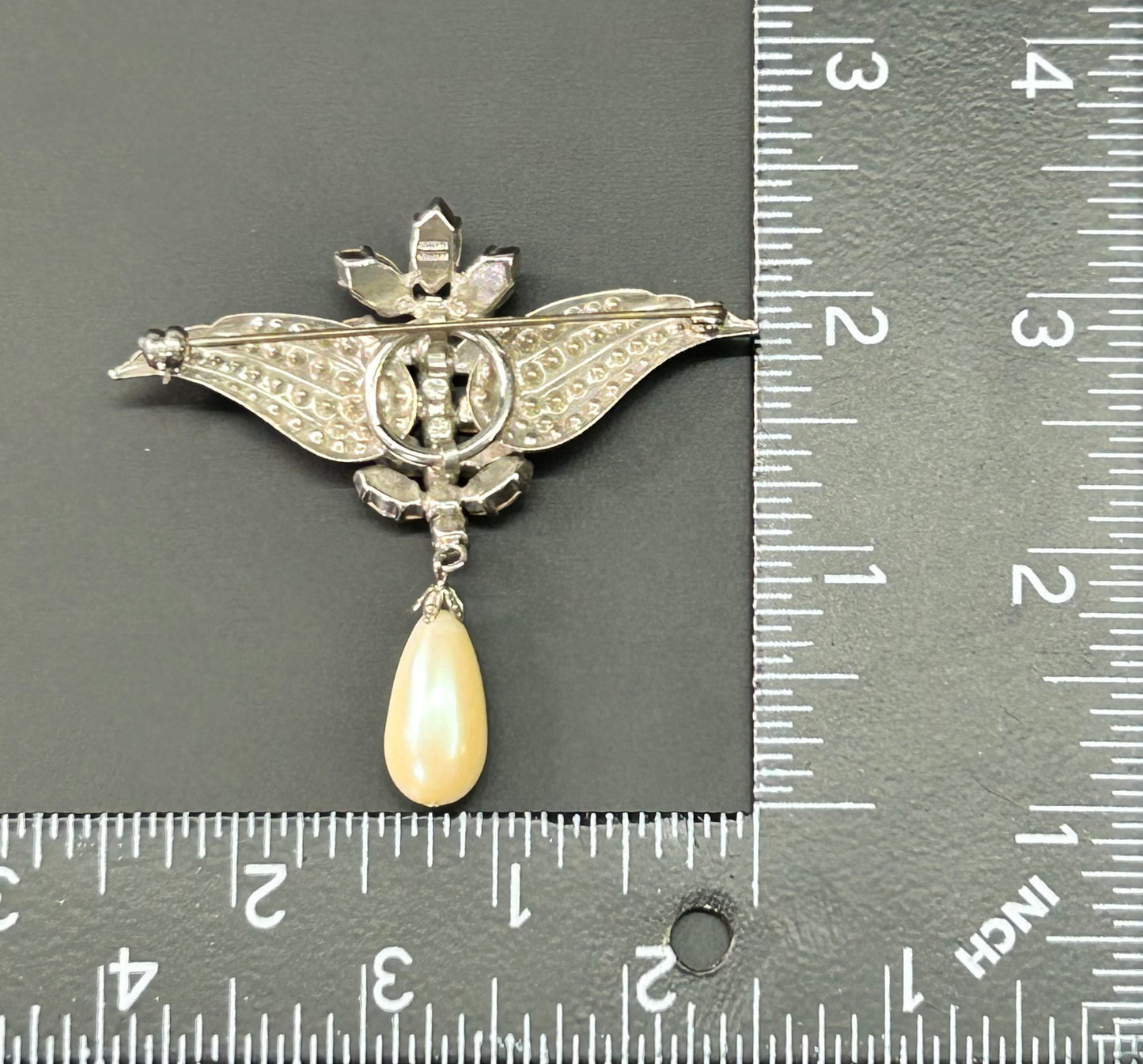 Western Germany Rhinestone Brooch