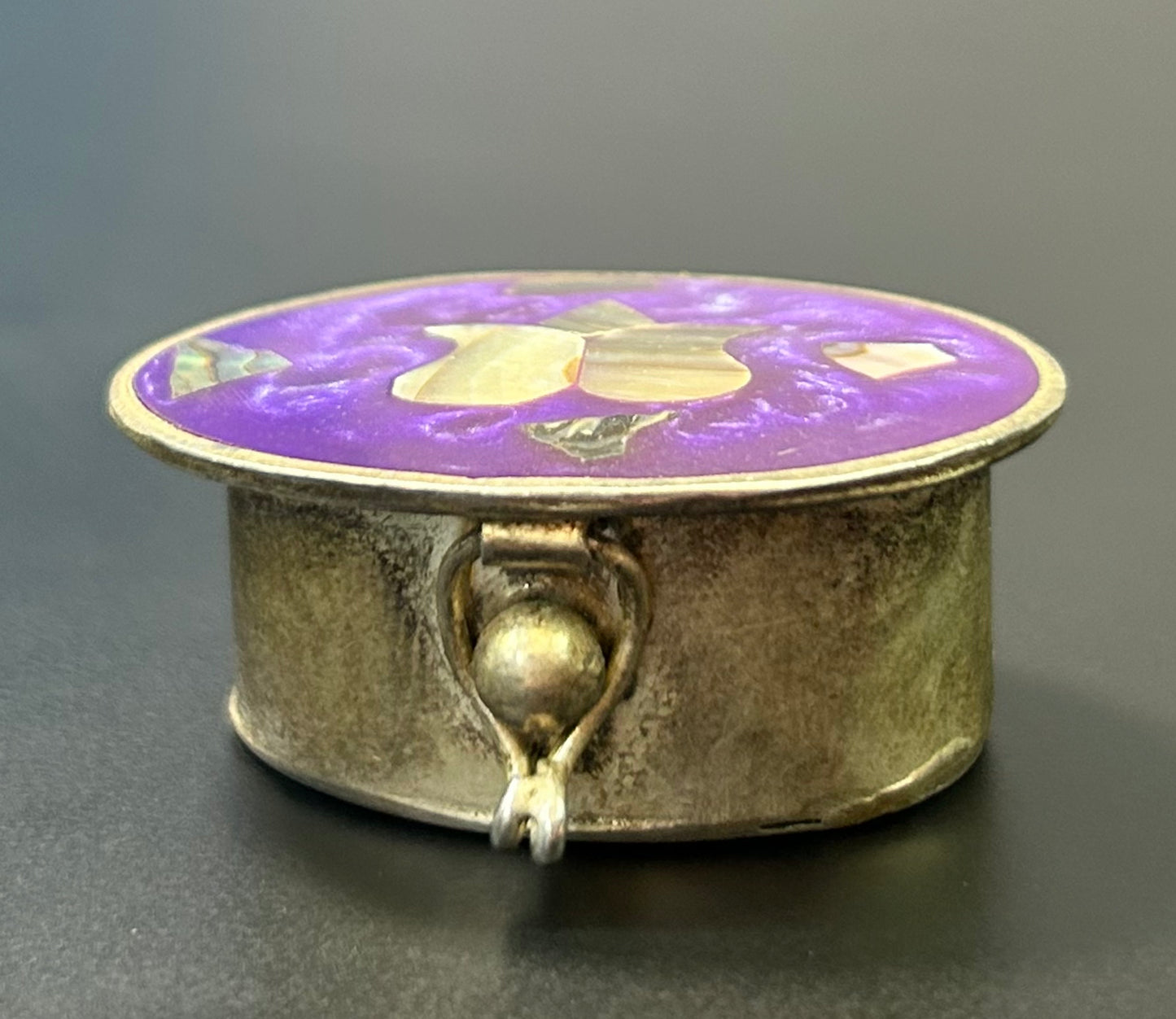 Alpaca Abalone Trinket Box