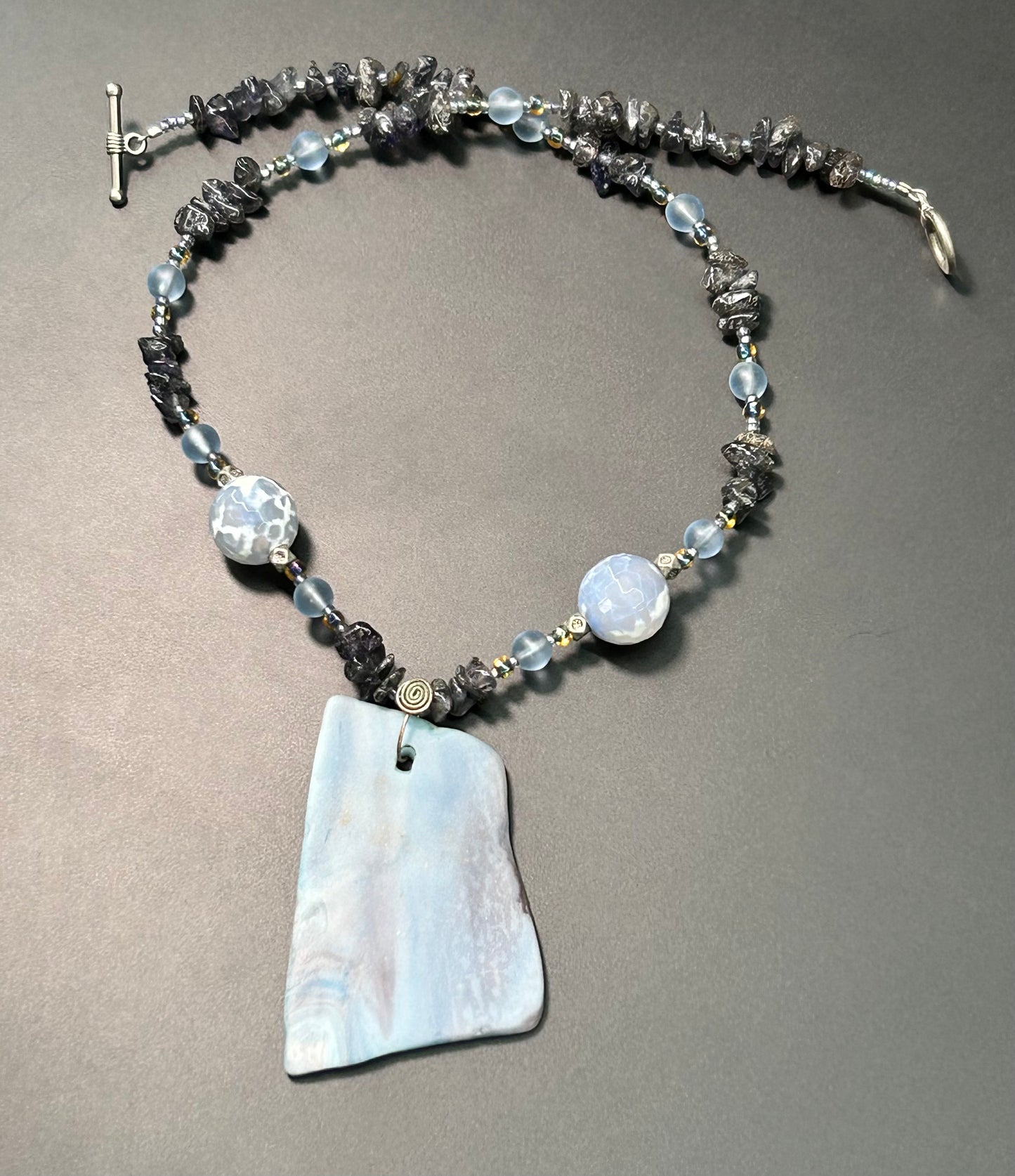 Glass & Stone Necklace