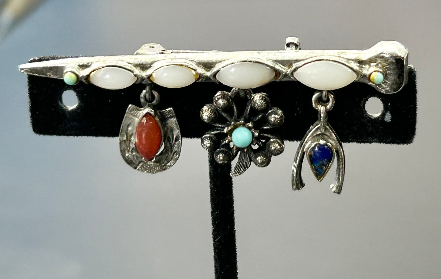 Florenza Horseshoe Nail Brooch