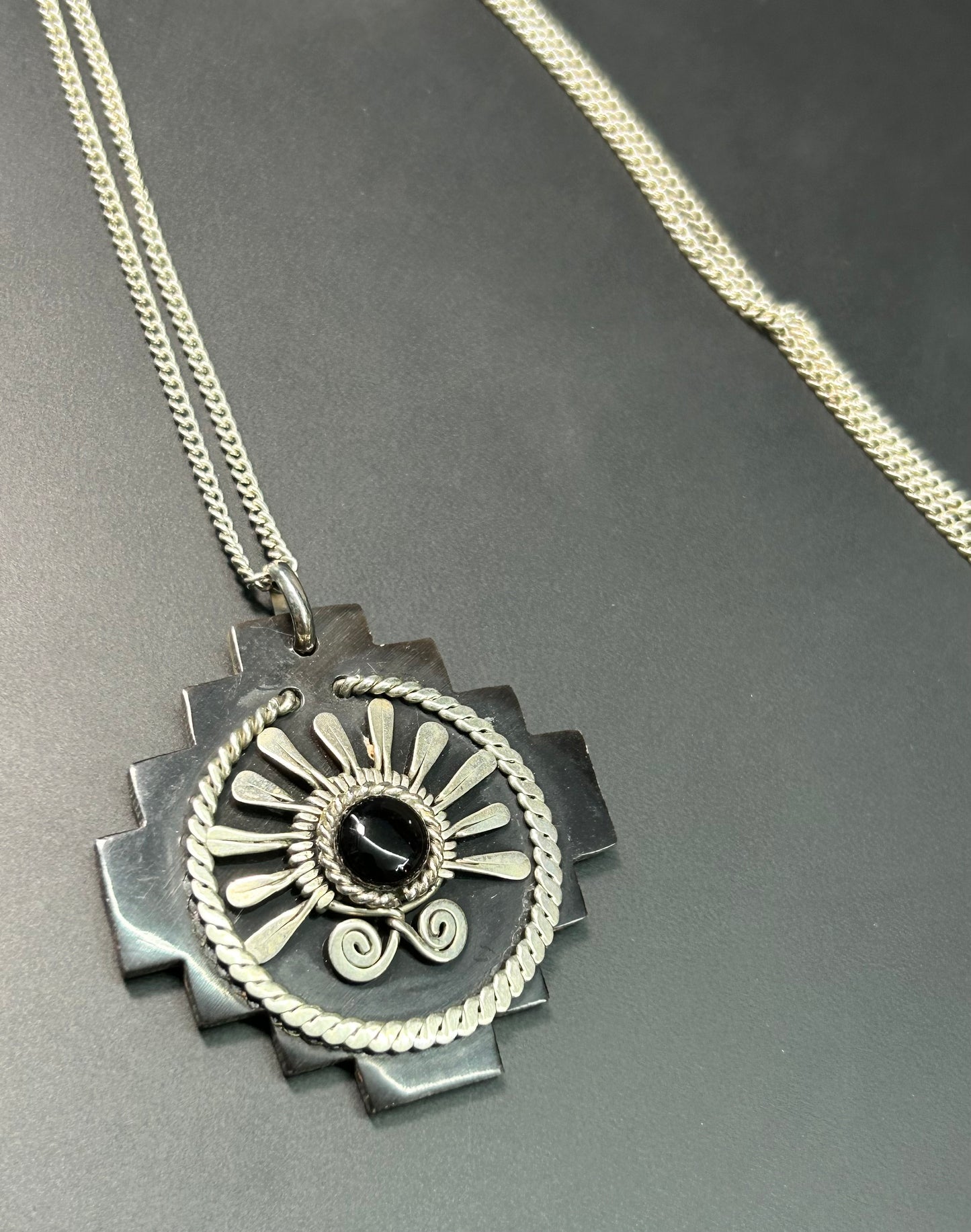 Horn Pendant Necklace