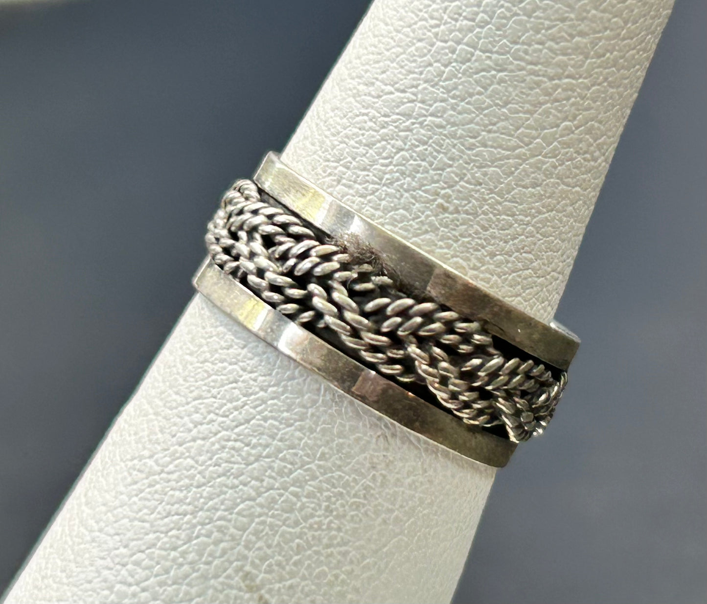 Sterling Silver Braided Ring