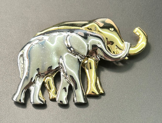 Liz Claiborne Elephant Brooch