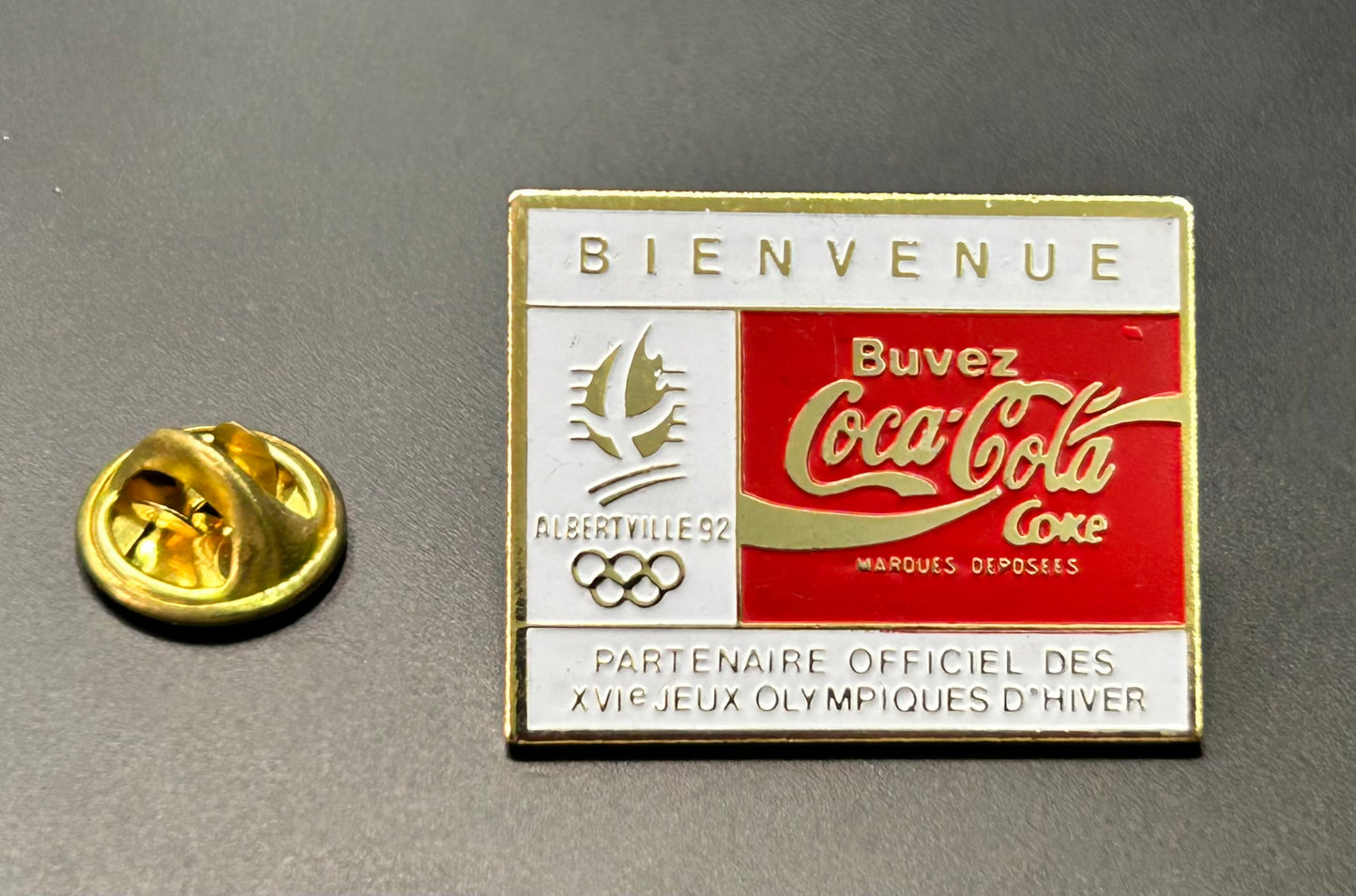 1992 Albertville Coca-Cola Olympic Pin