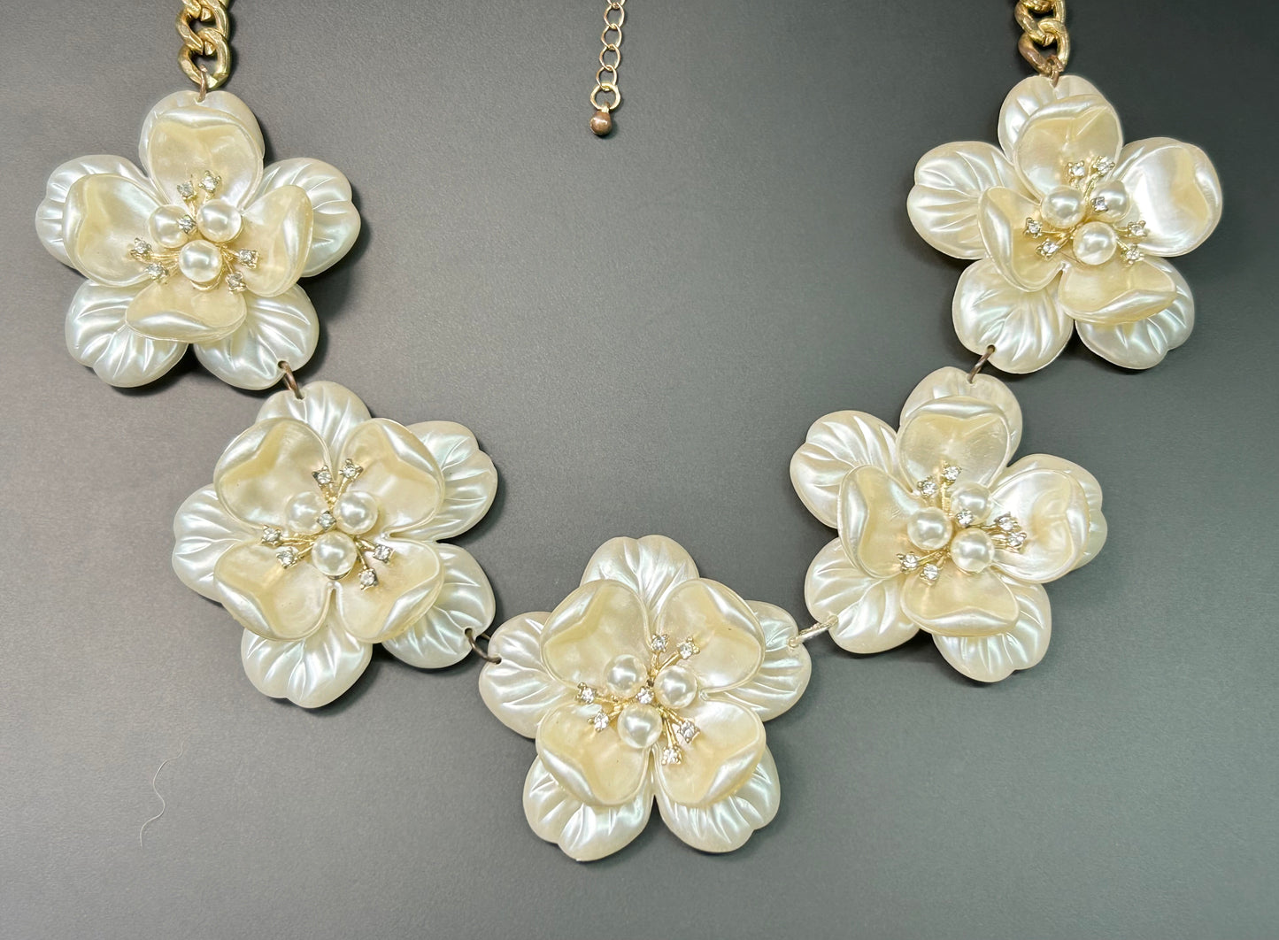 Acrylic Flower Necklace