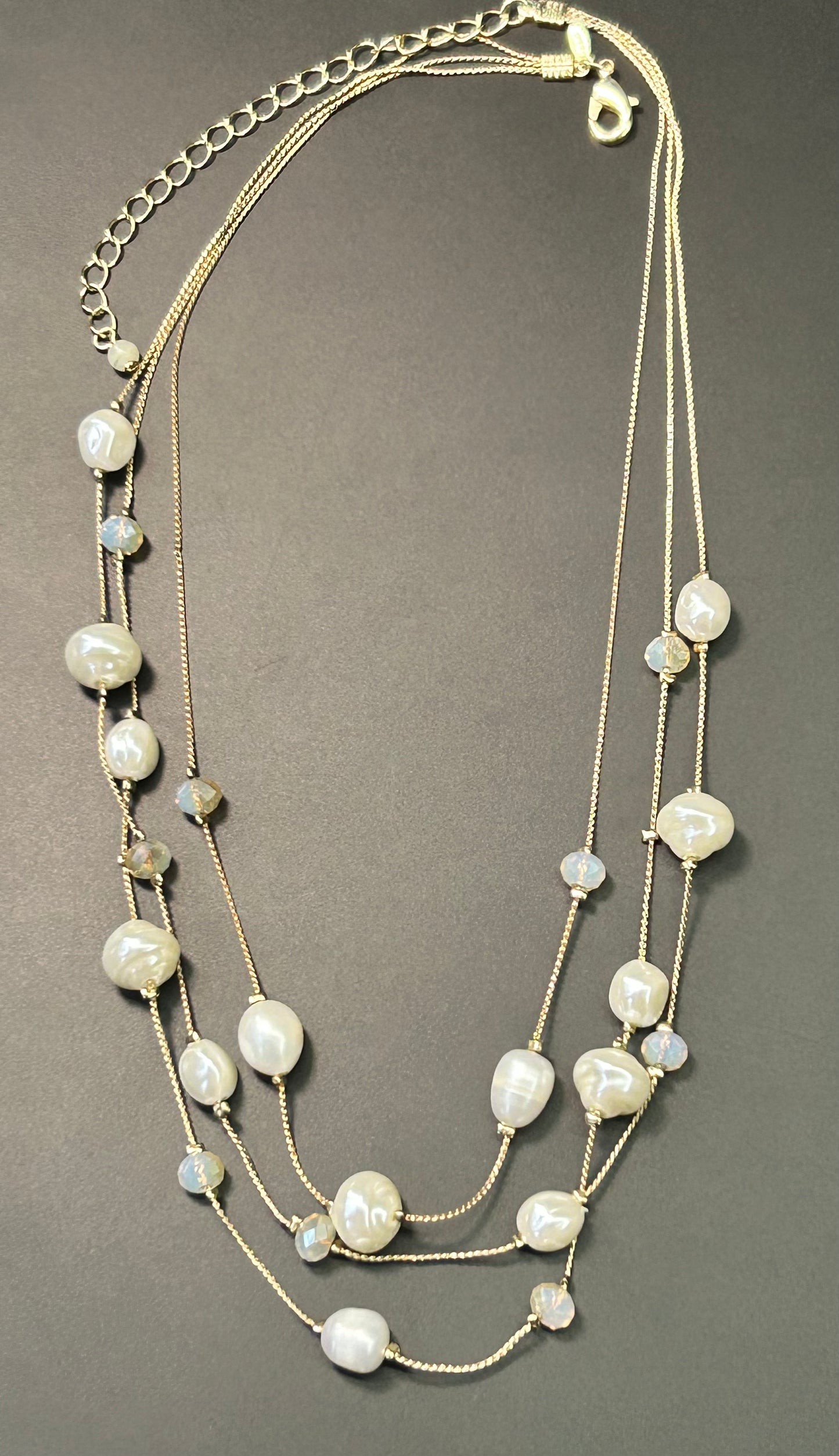 Faux Pearl Necklace