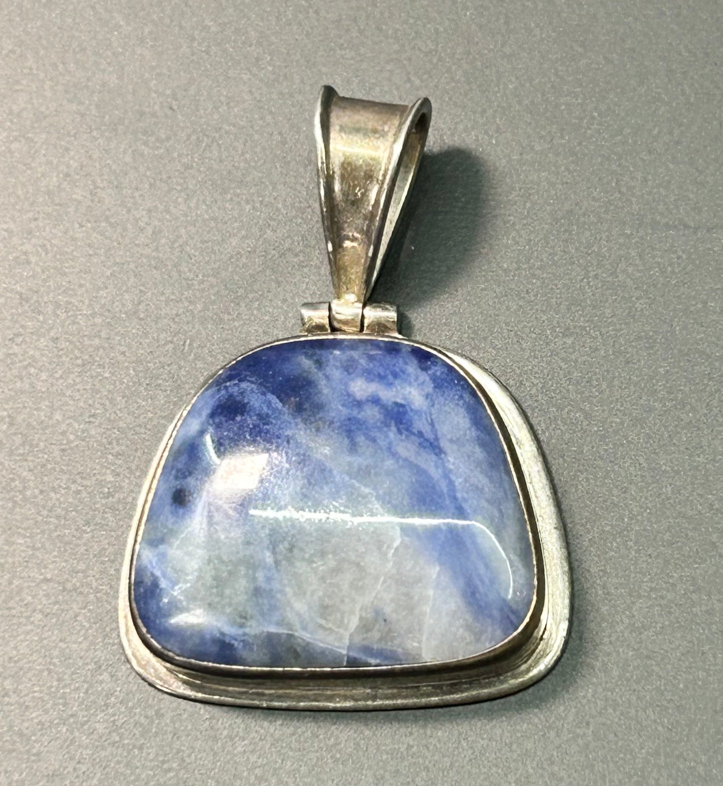 Sterling Silver Sodalite Pendant