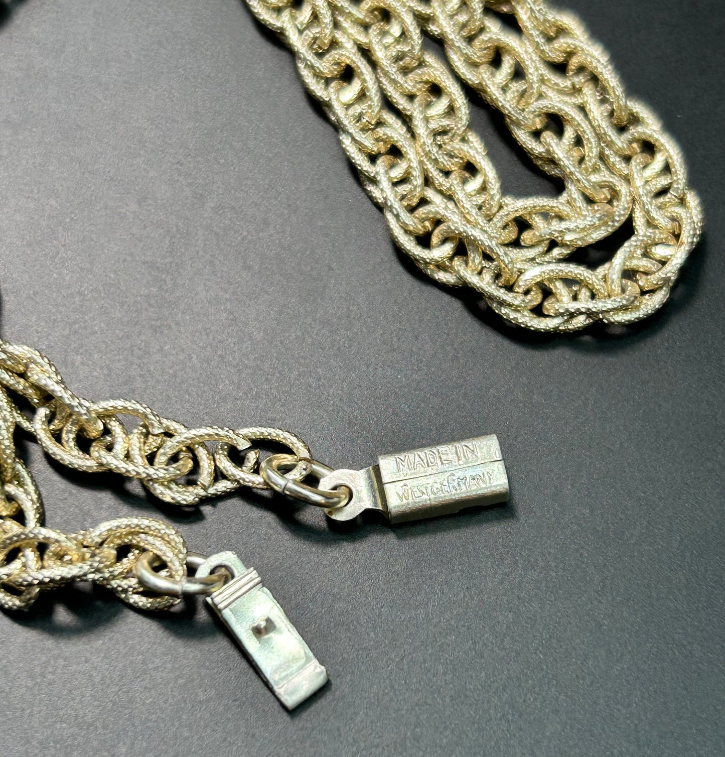 31” West Germany Chain Link Necklace