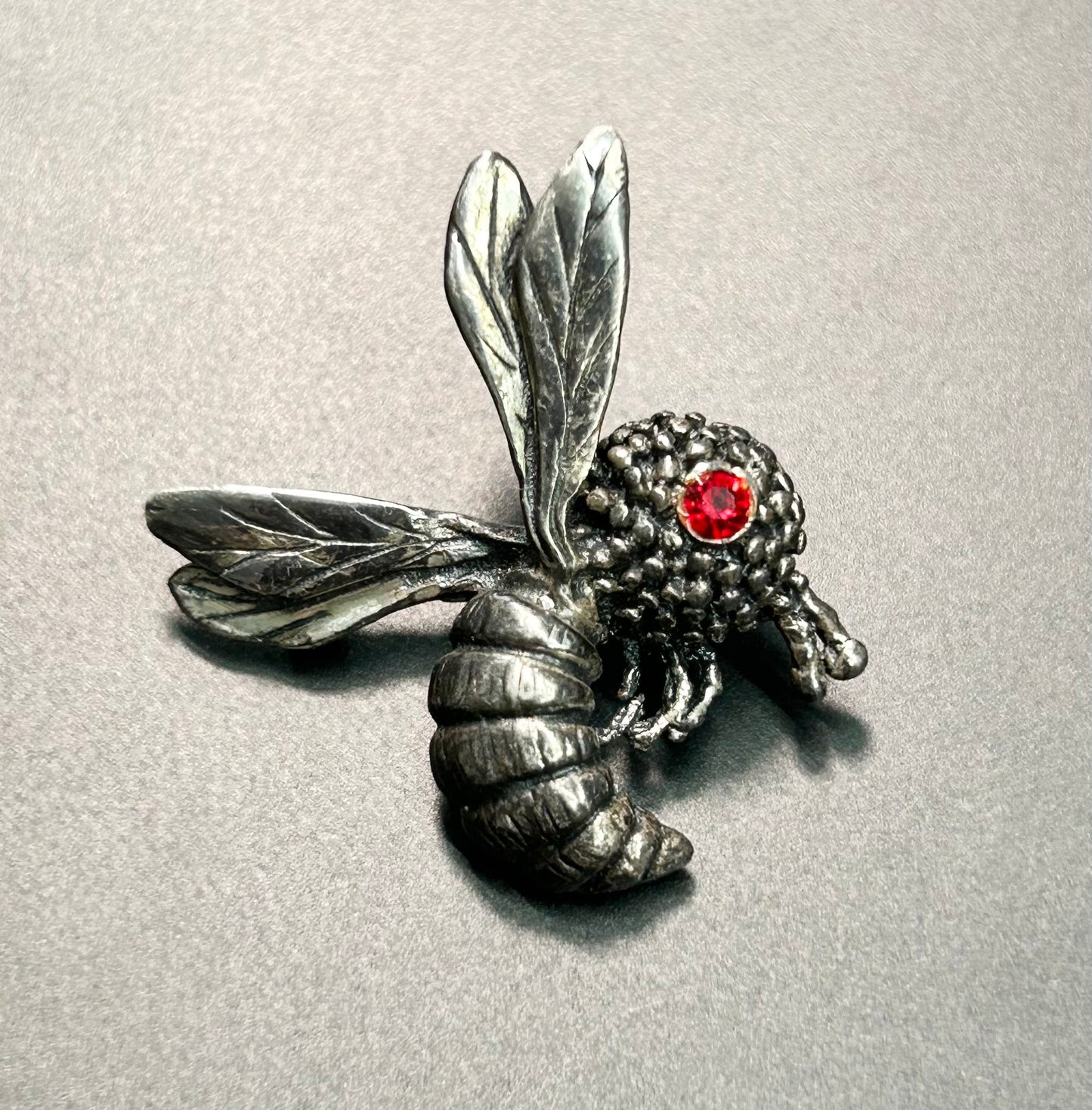 Sterling Silver Bug Brooch