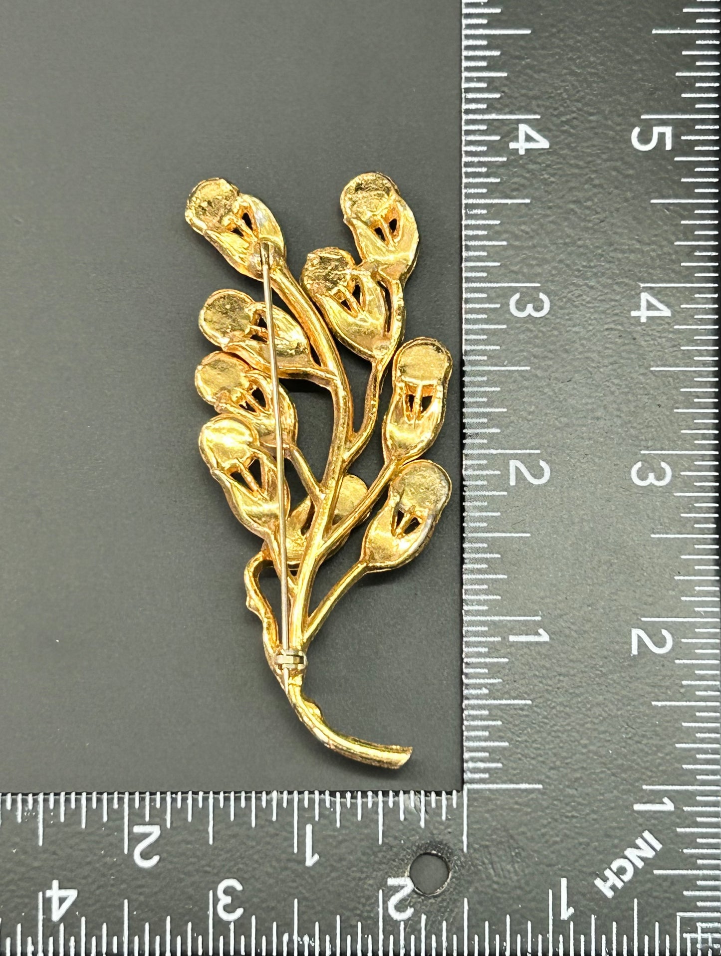 Vintage Enamel Brooch