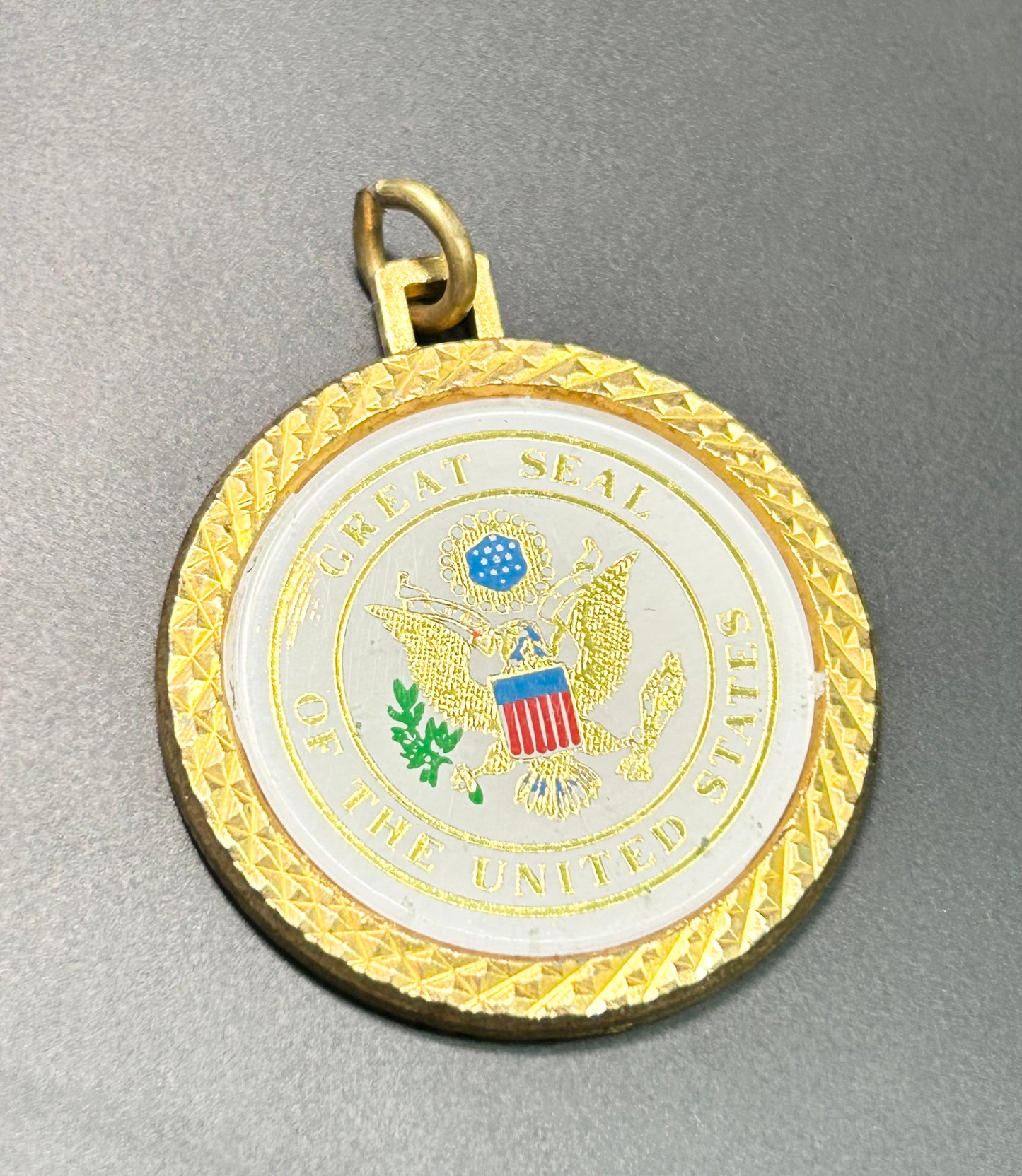 US Seal Medallion Pendant